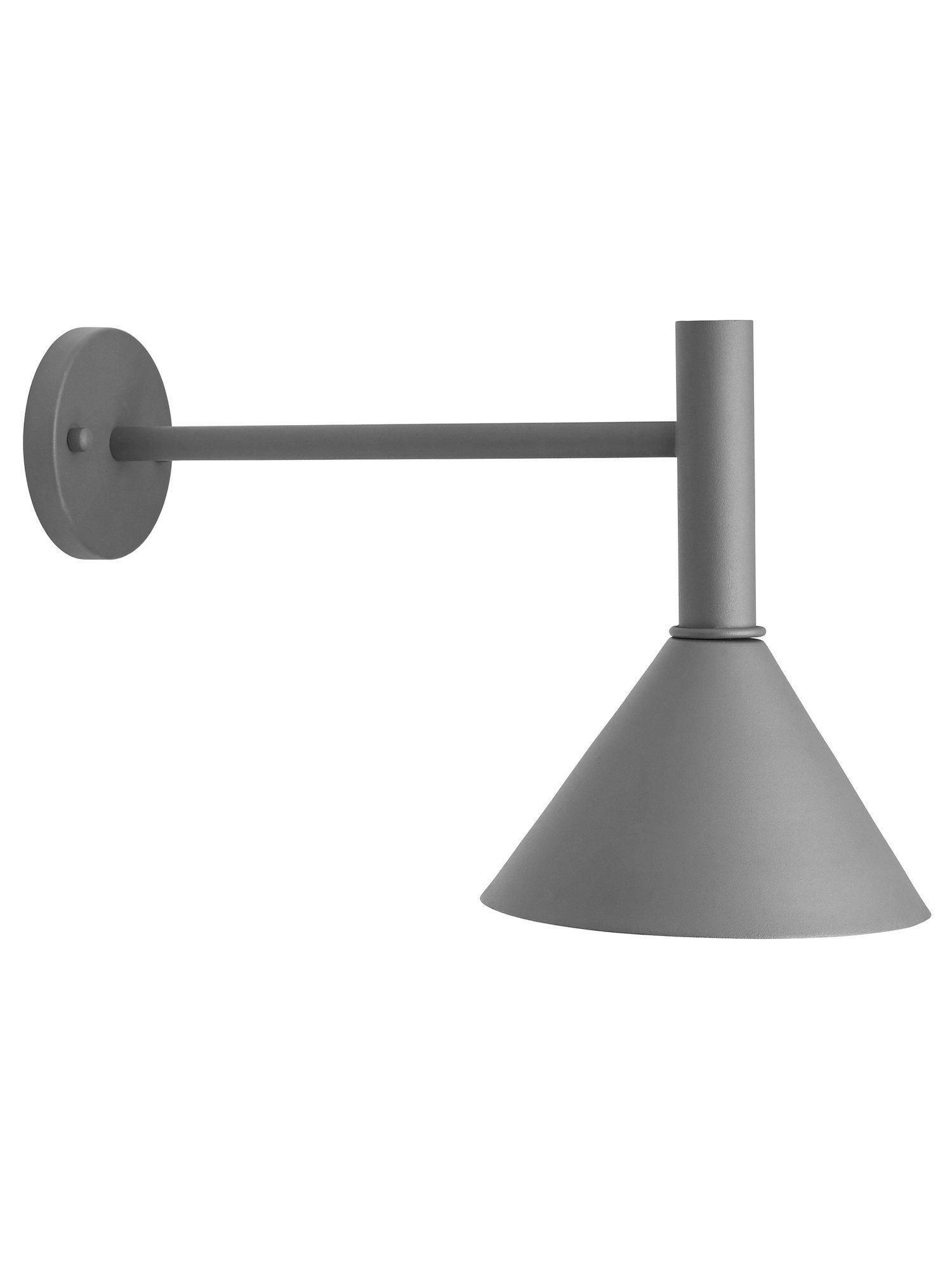 PR Home Tripp 123207 Vägglampa 230 V, IP44, grå, 50 cm