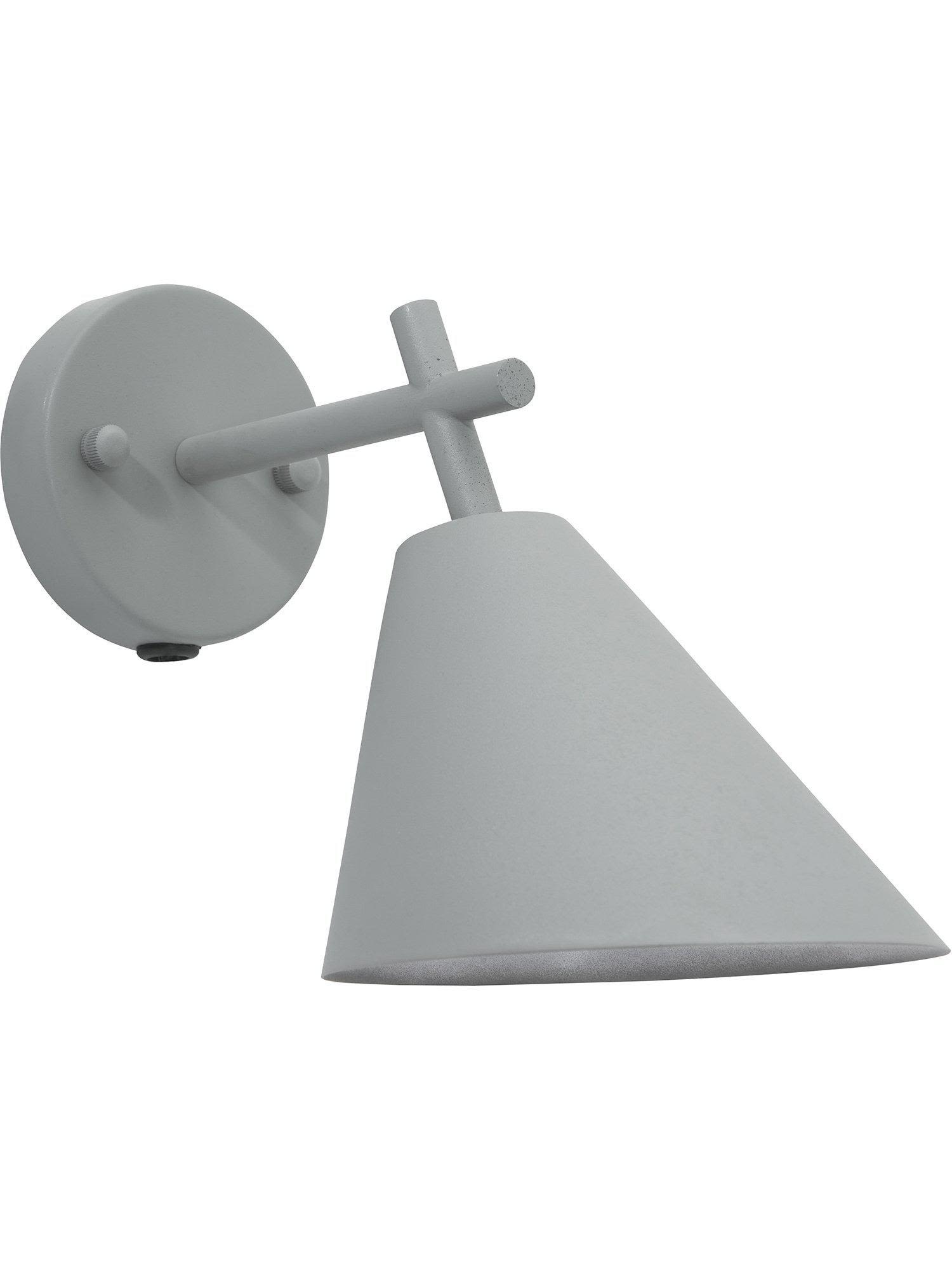 PR Home Nils 121907 Vägglampa 230 V, IP44, grå, 33 cm
