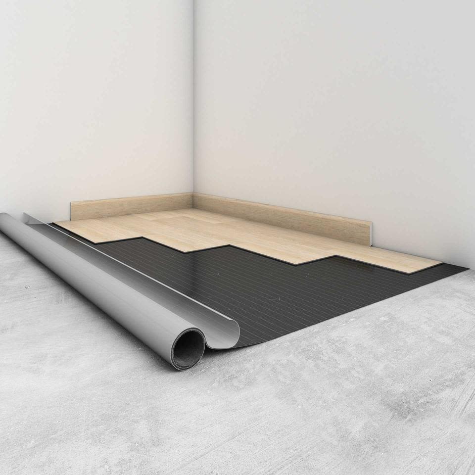 Tarkett Tarkomfort Self-Adhesive Underlagsmatta 1x6,5 m, stegljudsdämpande