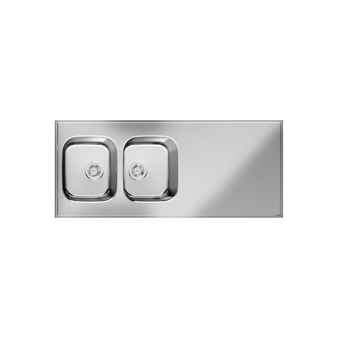 Purus Basic H PBH-1400 Diskbänk 1400x600x30 mm, vändbar, rostfri