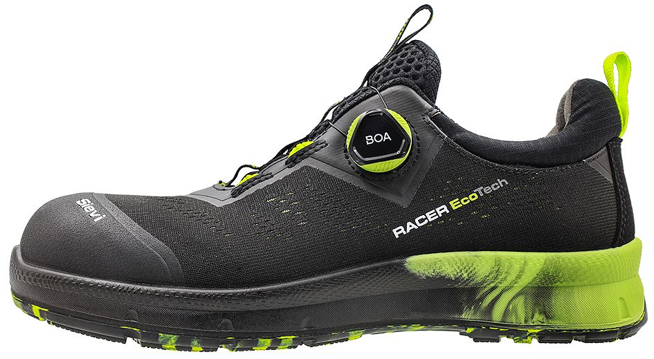 Sievi EcoTech Roller Boa S3L Turvakengät musta/vihreä 46