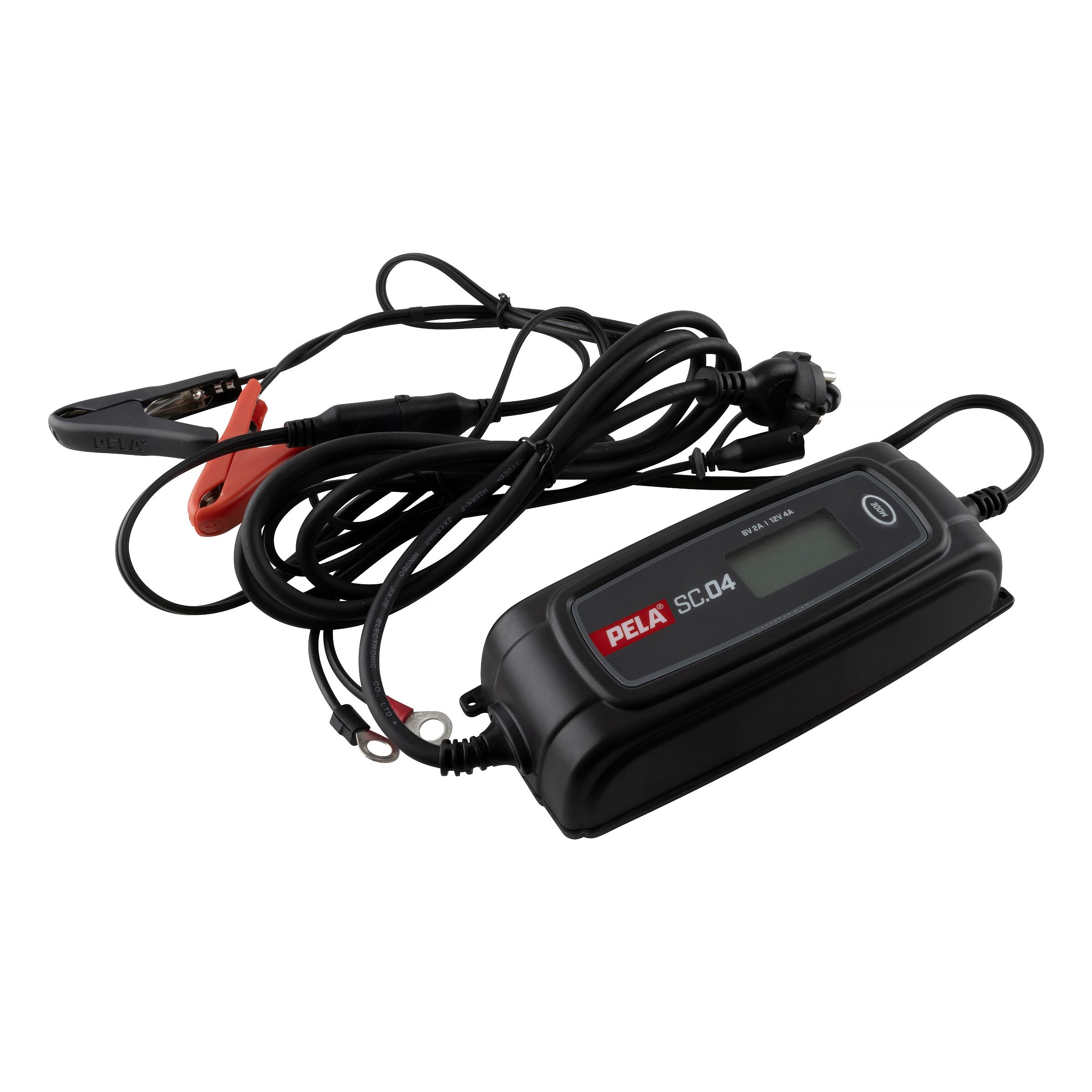 PELA 544066 Batterilader 6 V, 2 A/12 V, 4 A