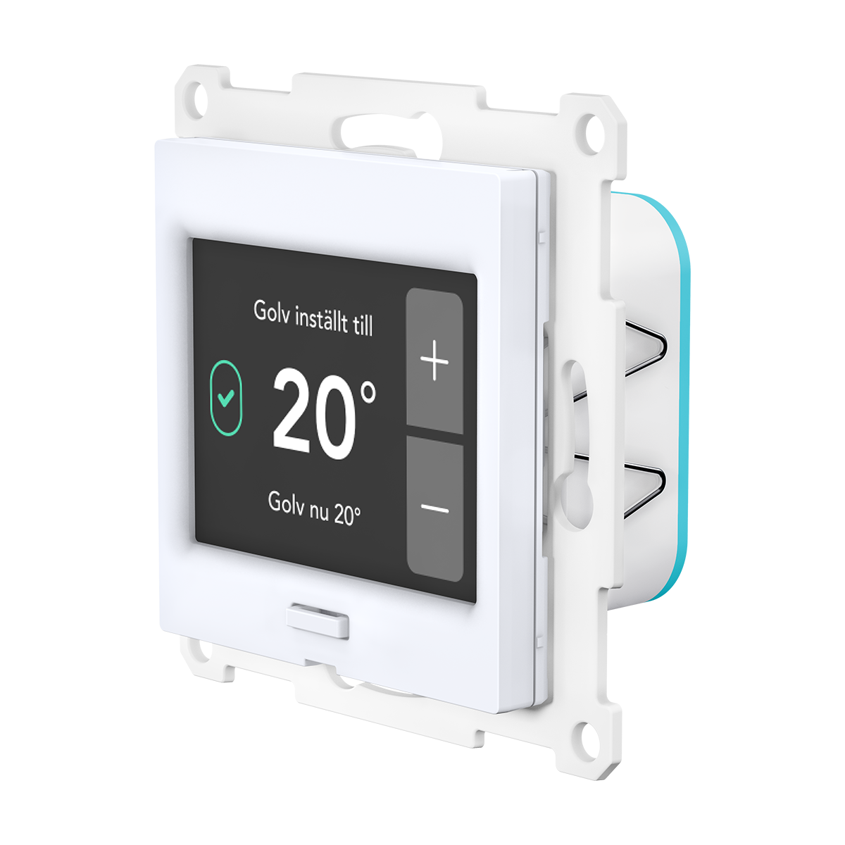Plejd TRM-01-SW Termostat Vit (RAL 9003)