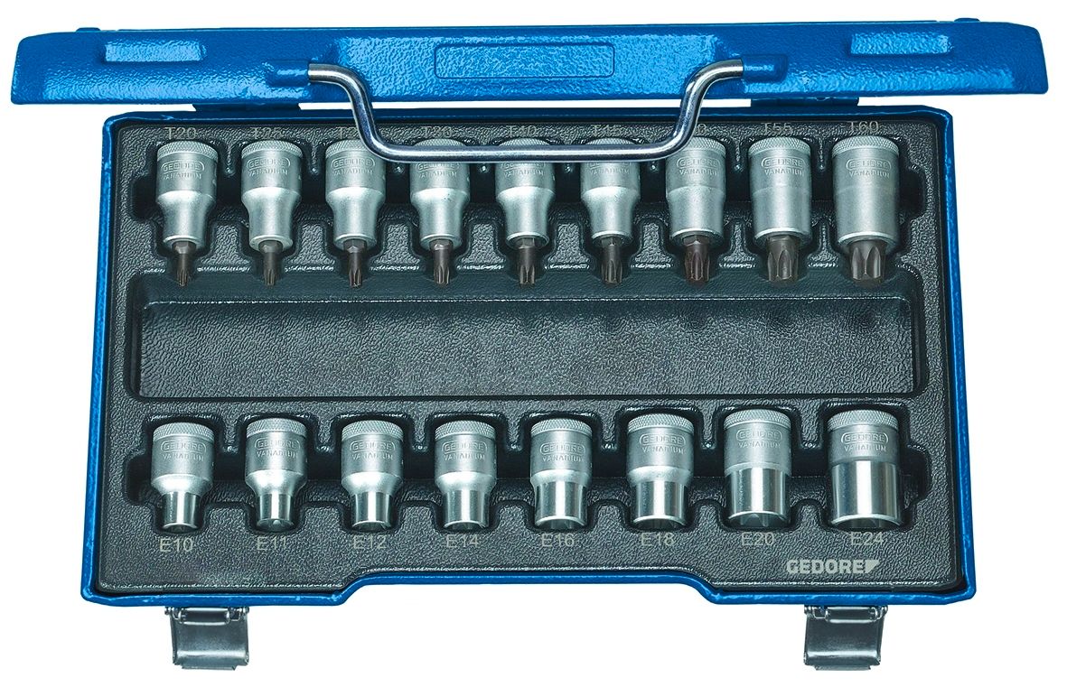 Gedore G6129520 Torxhylssats 1/2