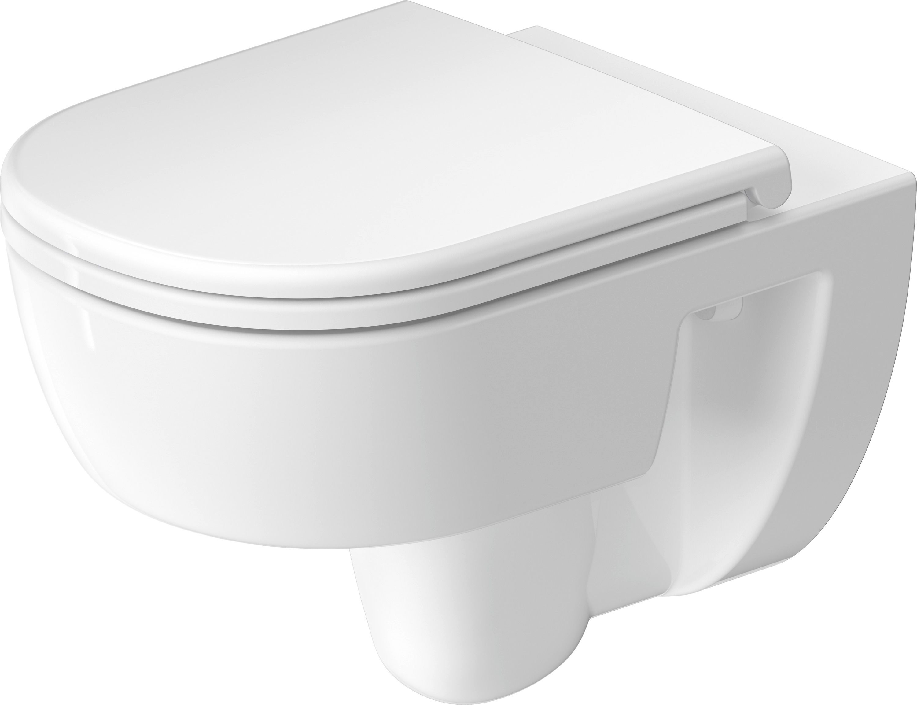 Duravit D-Code WC-skål spolkantslös, vit, utan sits