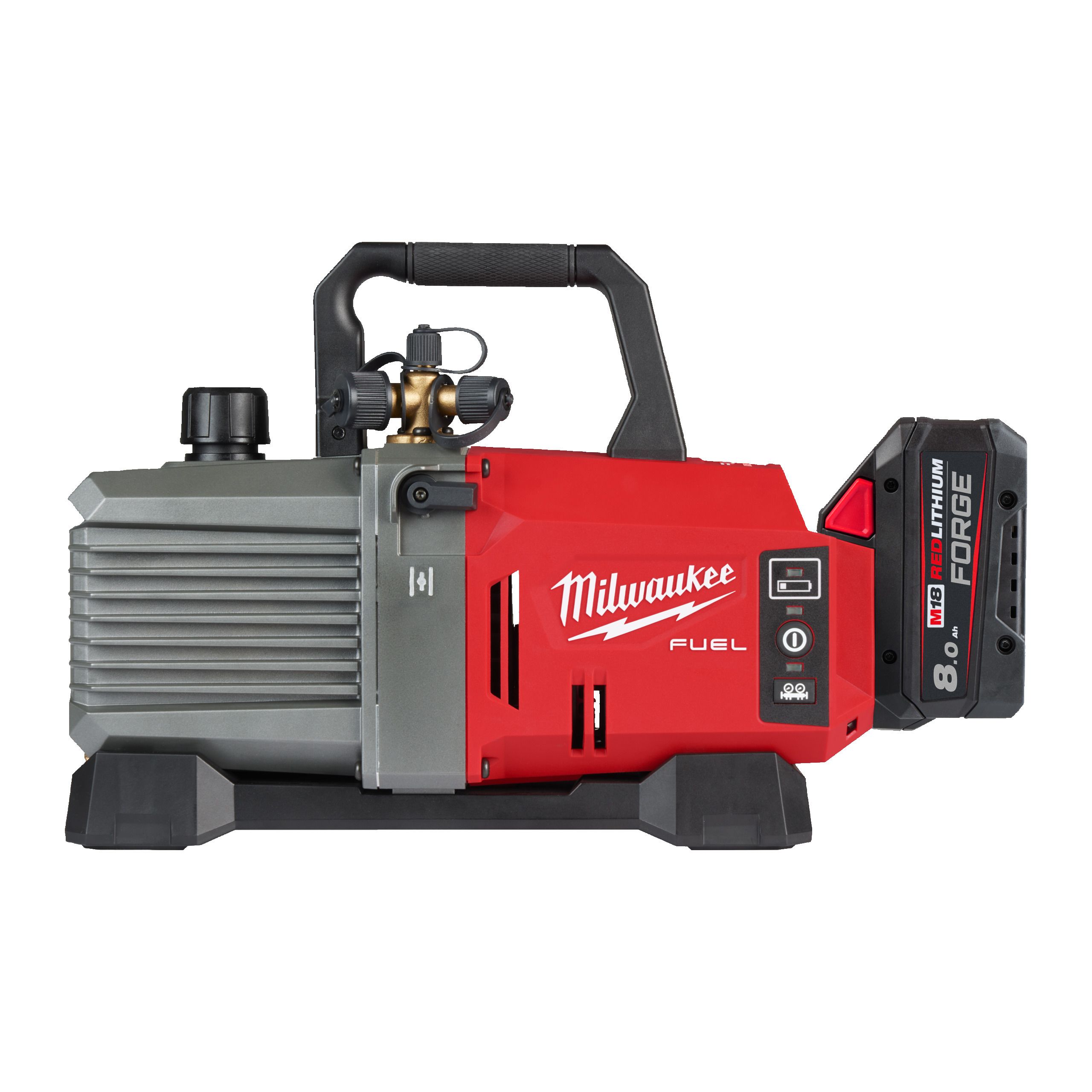 Milwaukee M18 FVP5-801 Vakuumpump med batteri och laddare