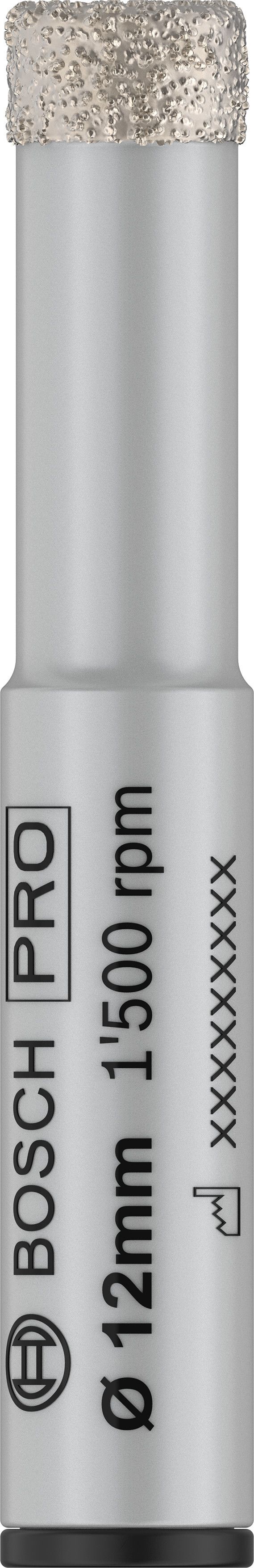 Bosch PRO Ceramic Dry Diamantborr cylindrisk Diameter: 12 mm