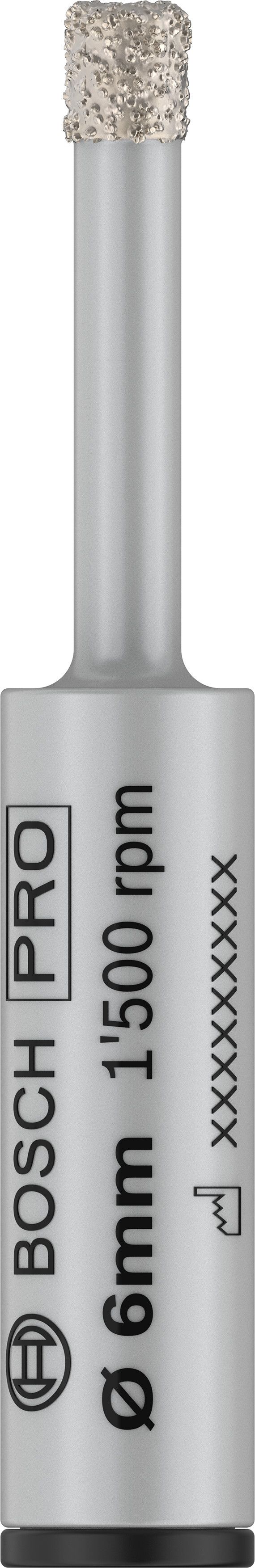 Bosch PRO Ceramic Dry Diamantborr cylindrisk Diameter: 6 mm