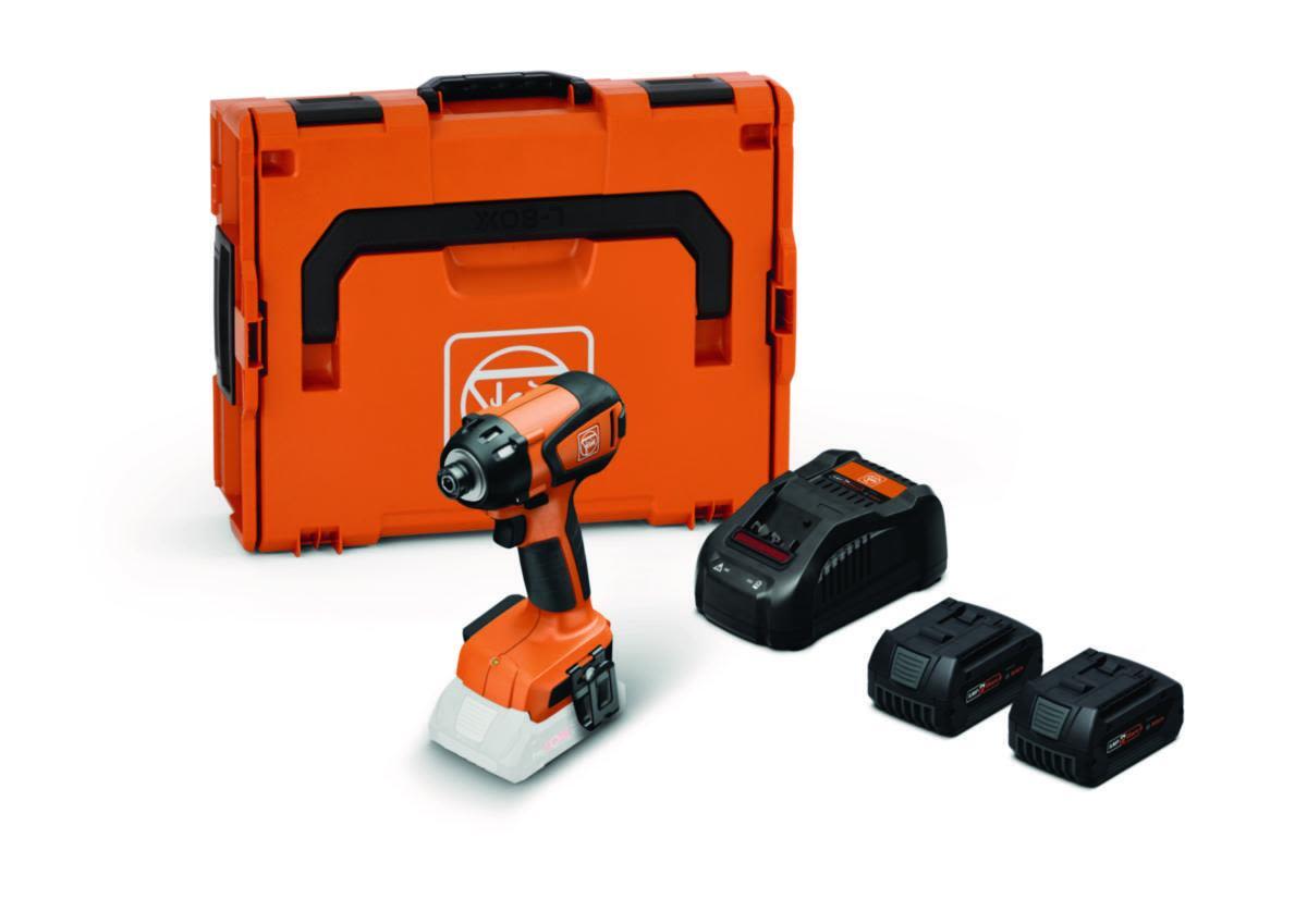 Fein ASCD 18-200 W4 AS Mutterdragare med batteri och laddare