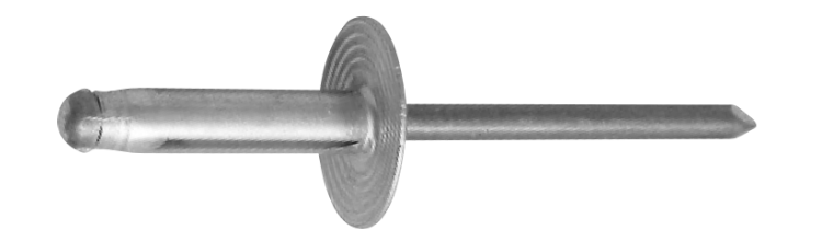 Ejot TREBOL Blindnit AL/AL, kullrig, stort huvud Ø12 mm, 4x18.8 mm, 250-pack
