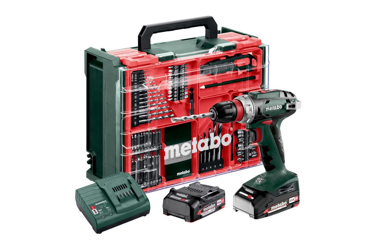 Metabo BS18 Borrskruvdragare med batteri och laddare