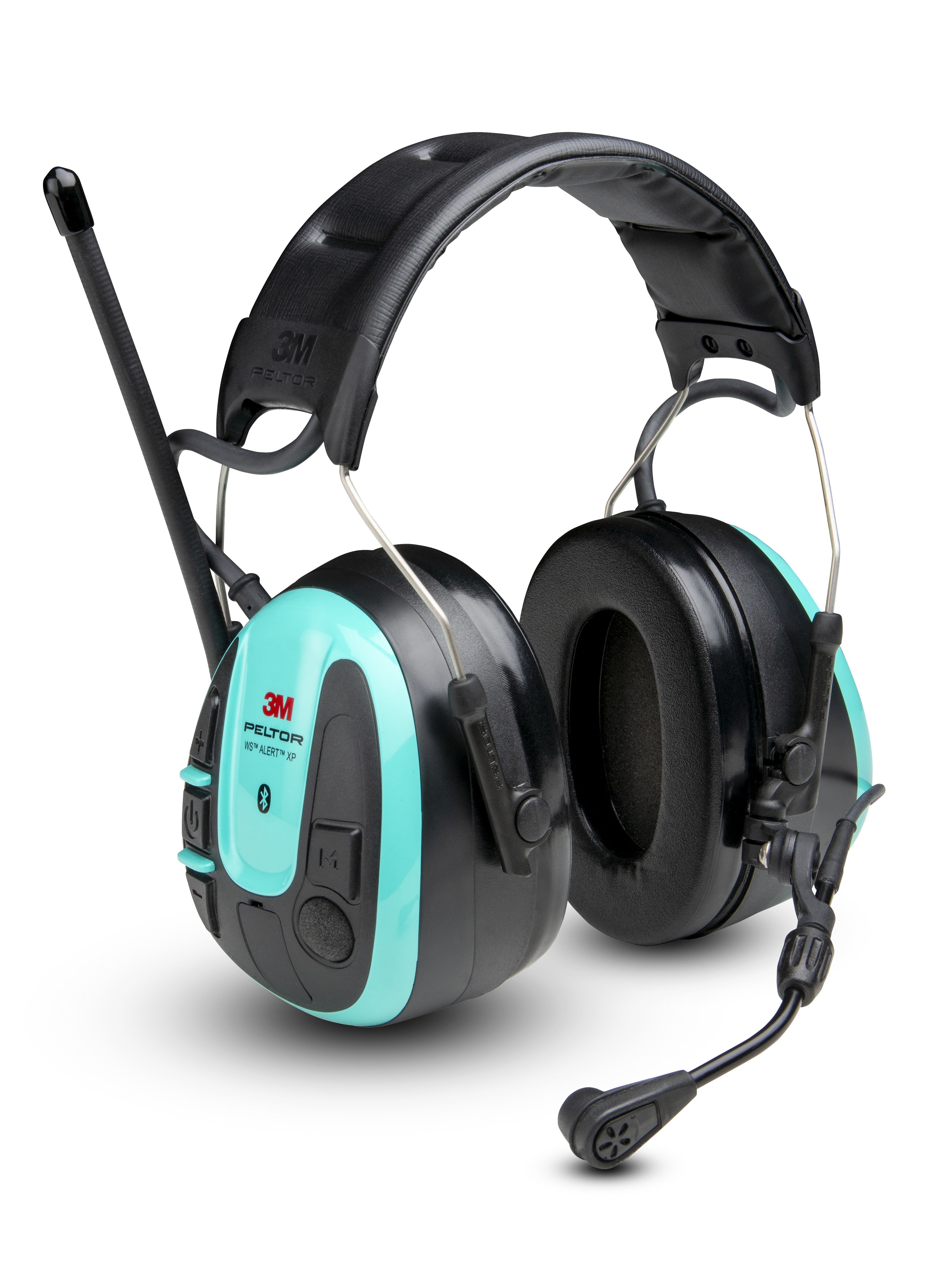 3M Peltor WS Alert XP+ Kuulosuojaimet Bluetooth® & mobiilisovellus, päälakisanka