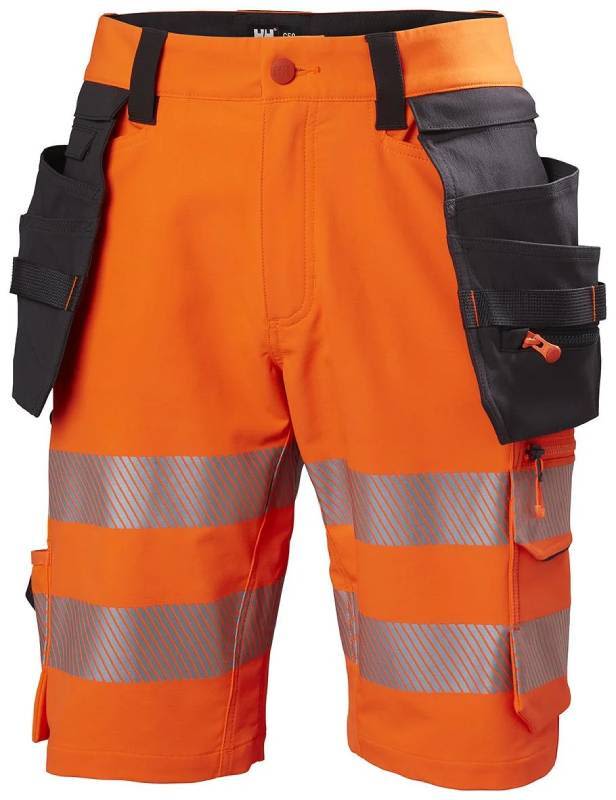 Helly Hansen Workwear ICU 77503-269 Arbetsshorts varsel, klass 1 Hi-Vis Orange