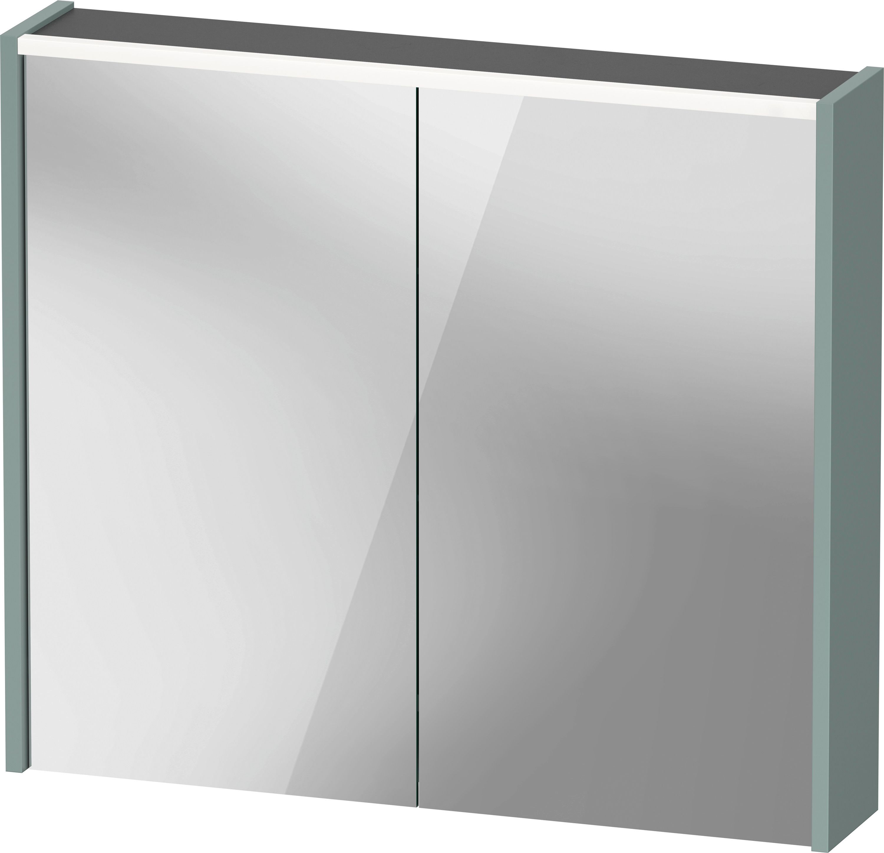 Duravit D-Code Spegelskåp 800x148x700 mm Fjordgrön