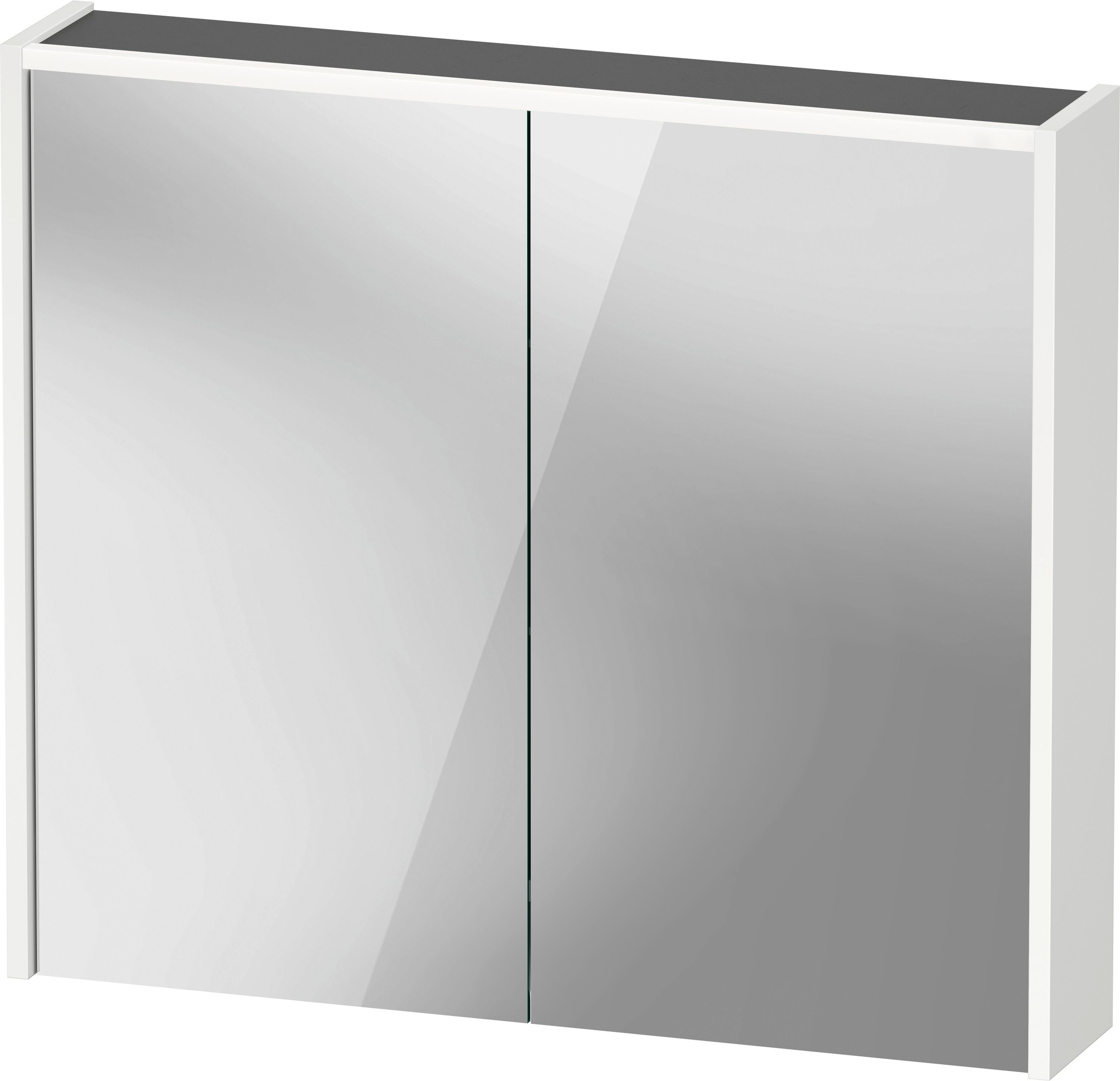 Duravit D-Code Spegelskåp 800x148x700 mm Mattvit