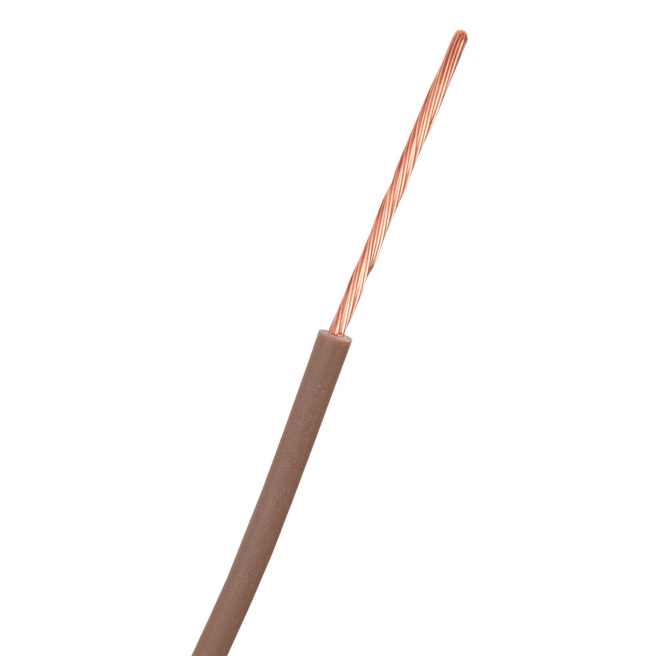 Nexans RQ Koblingskabel 1 x 0,75 mm² lederområde, brun 0,75 mm²