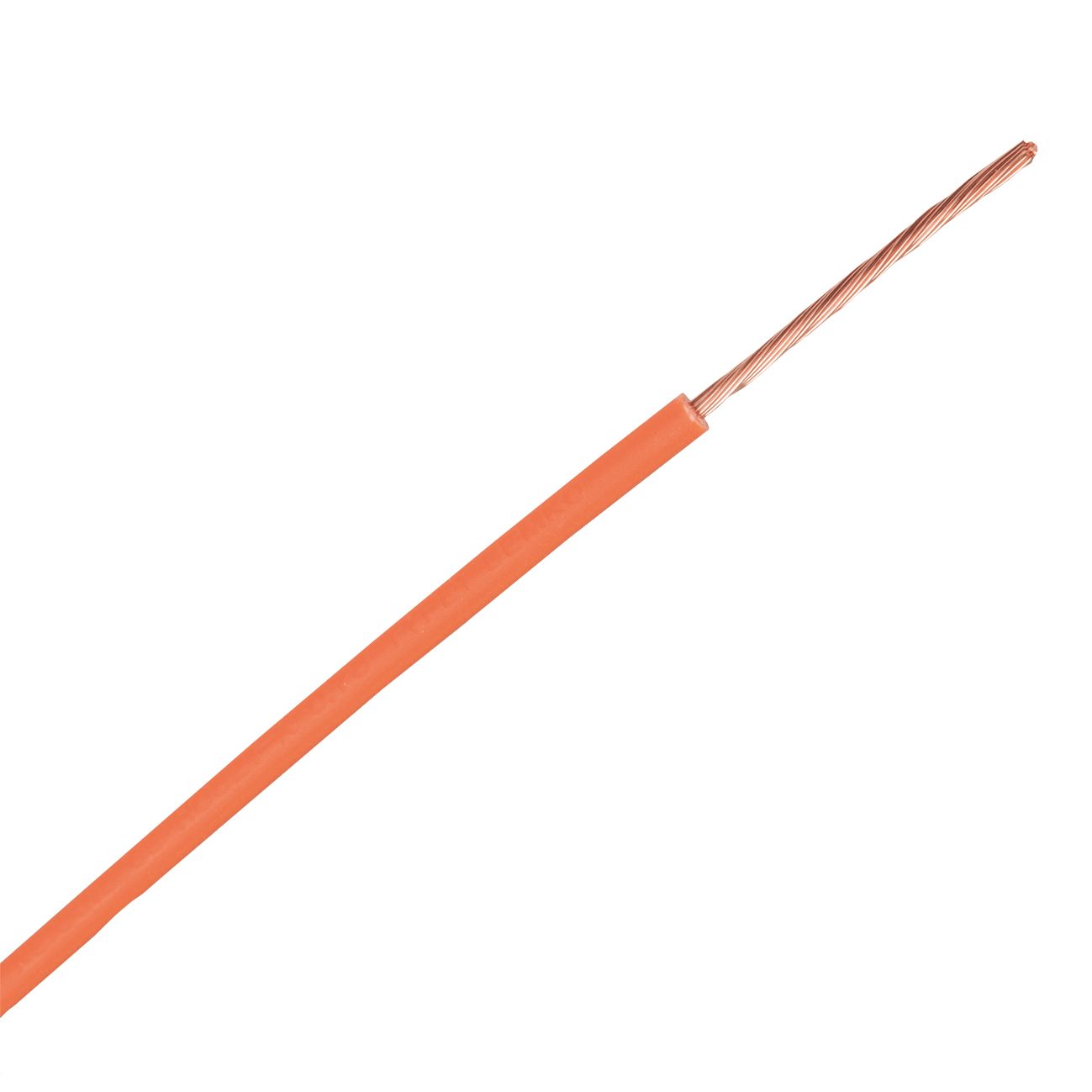 Nexans RQ Koblingskabel 1 x 1 mm² lederområde, oransje 1 mm²