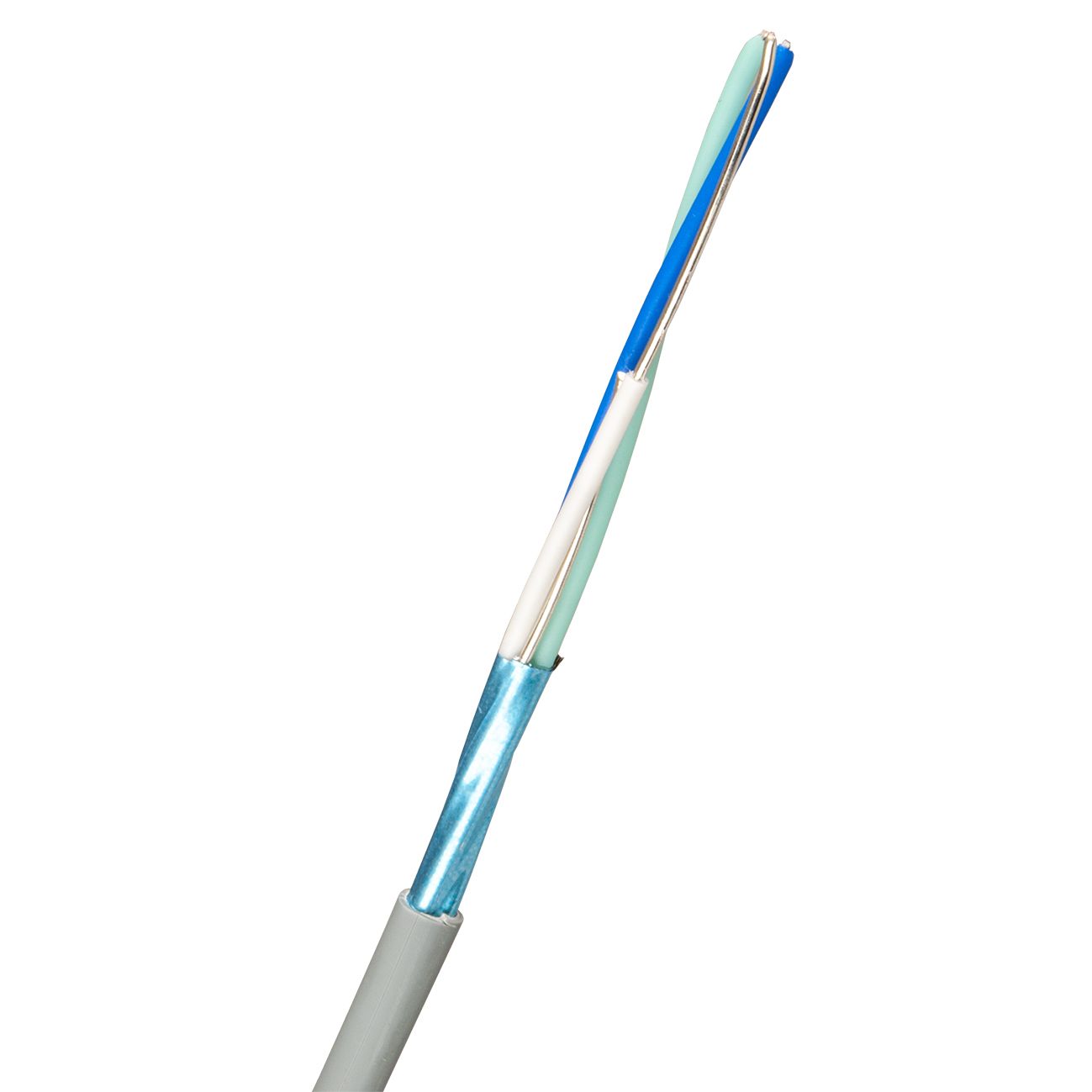 Nexans ELEQB Telekabel 3x0,8 mm, grå 500 m, bobin
