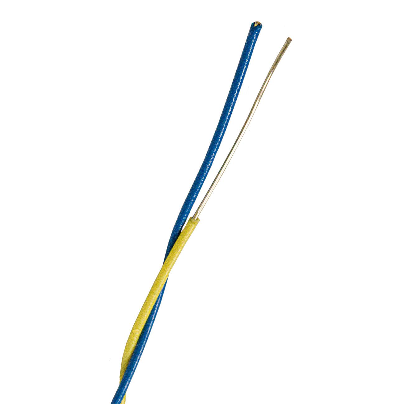 Nexans ENUBB Telekabel 2 x 0,5 mm, 600 m, blå/gul
