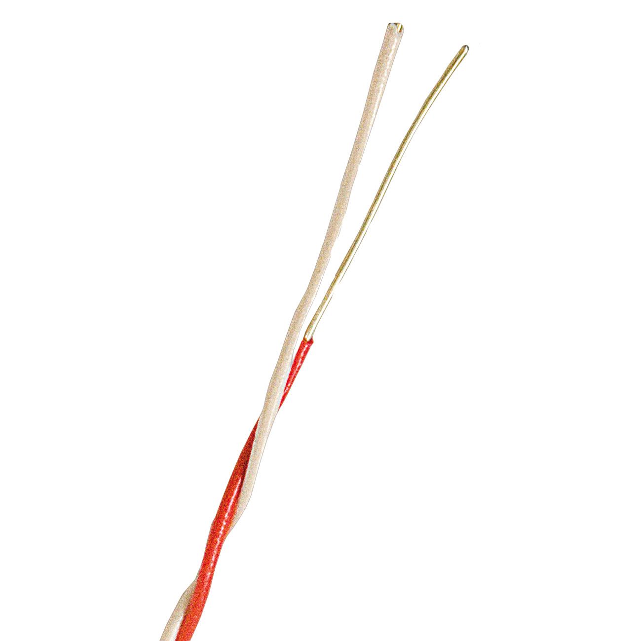 Nexans ENUBB Telekabel 2 x 0,5 mm, rød/hvit 600 m, bobin