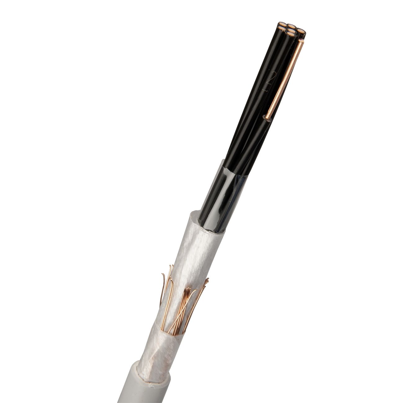 Nexans 16174798-898-05 Styrekabel EQFR, 750 V, lysegrå 48 x 1,5 mm², trommel 500 m