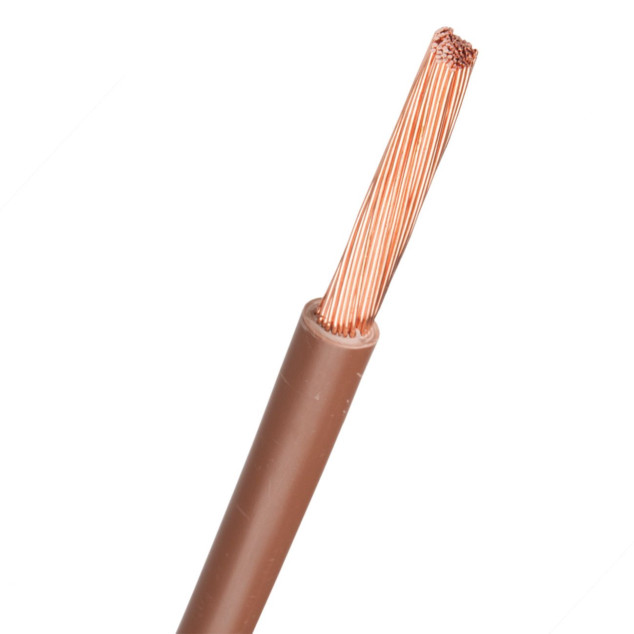 Nexans RQ Koblingskabel 1 x 4 mm² lederområde, brun 4 mm²