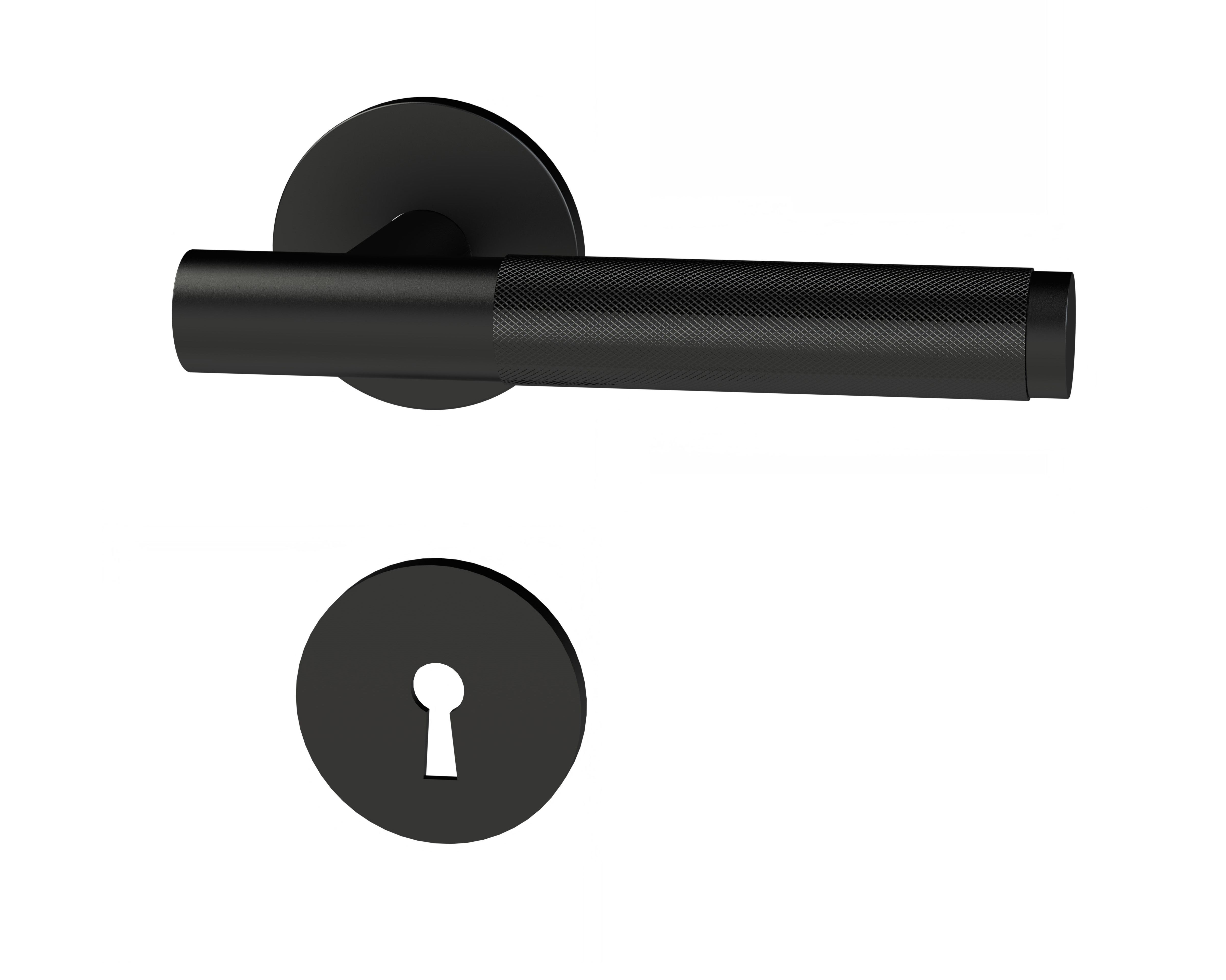 Habo 31161 Dörrhandtag svart