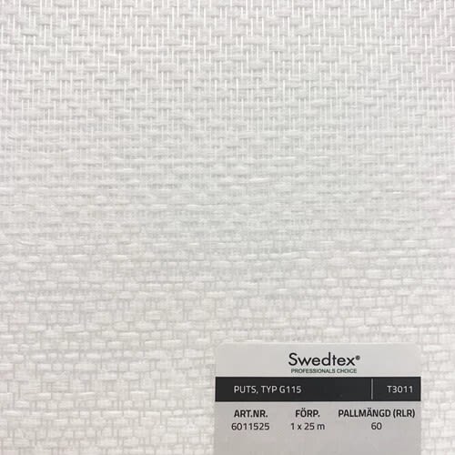 Swedtex G115 Glasfiberväv puts, 1x25 m