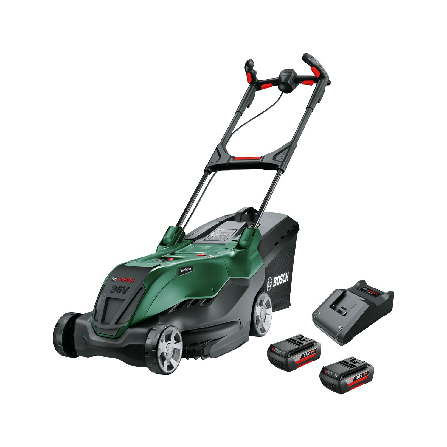 Bosch DIY AdvancedRotak 36V-40-650 Gräsklippare med batteri och laddare