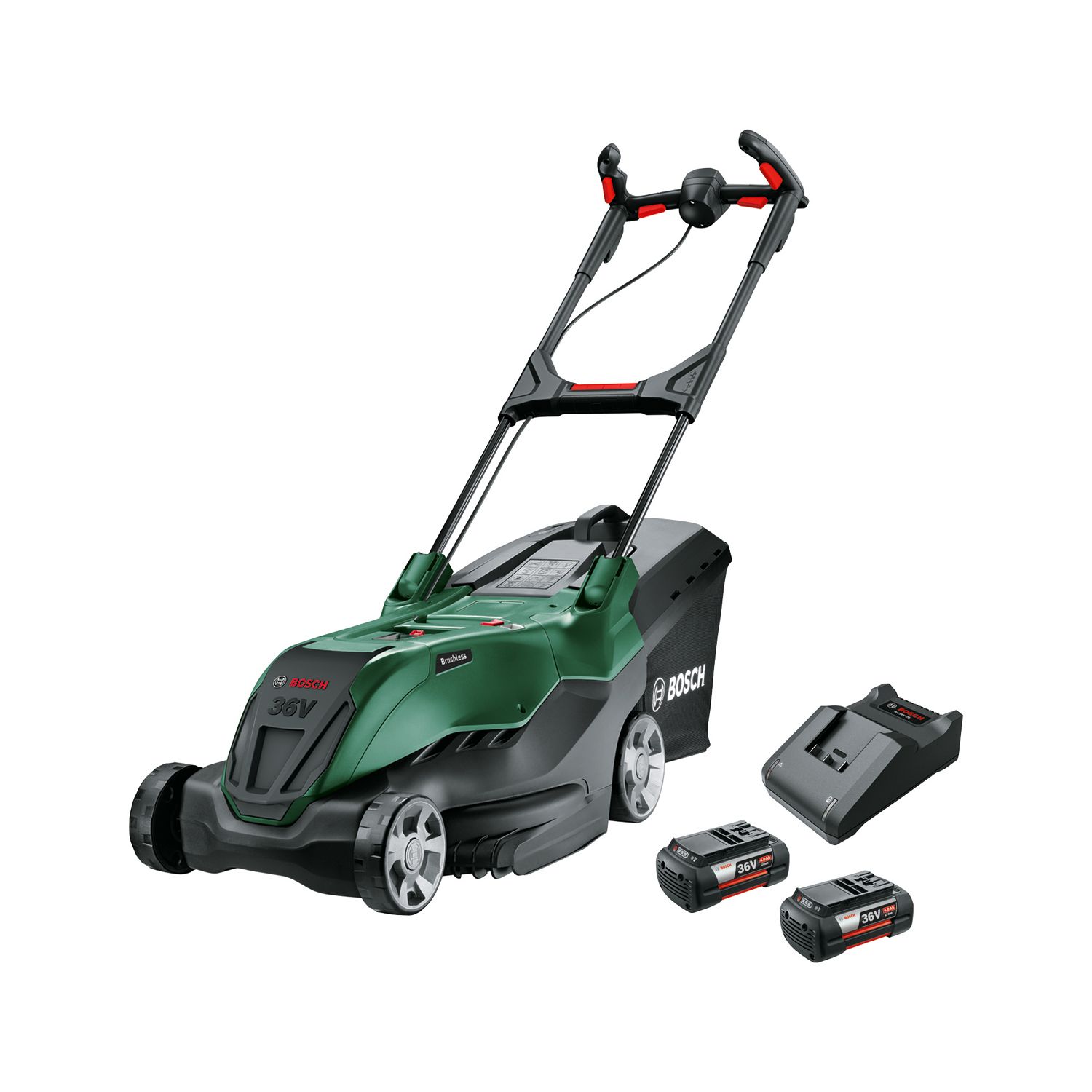 Bosch DIY AdvancedRotak 36V-44-750 Gräsklippare med batteri och laddare