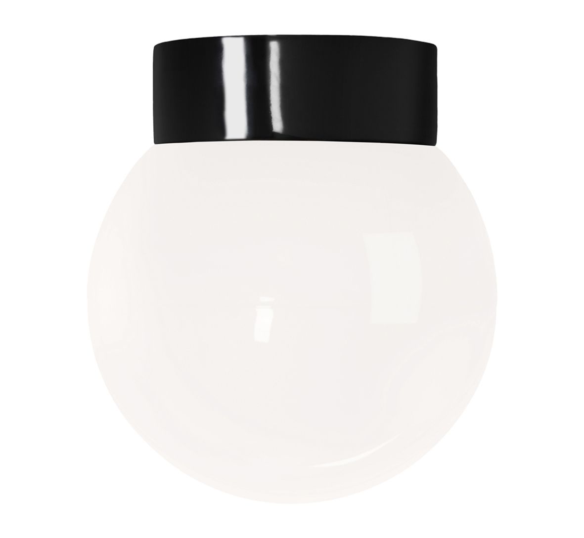 Ifö CLASSIC GLOBE Takarmatur  svart, LED