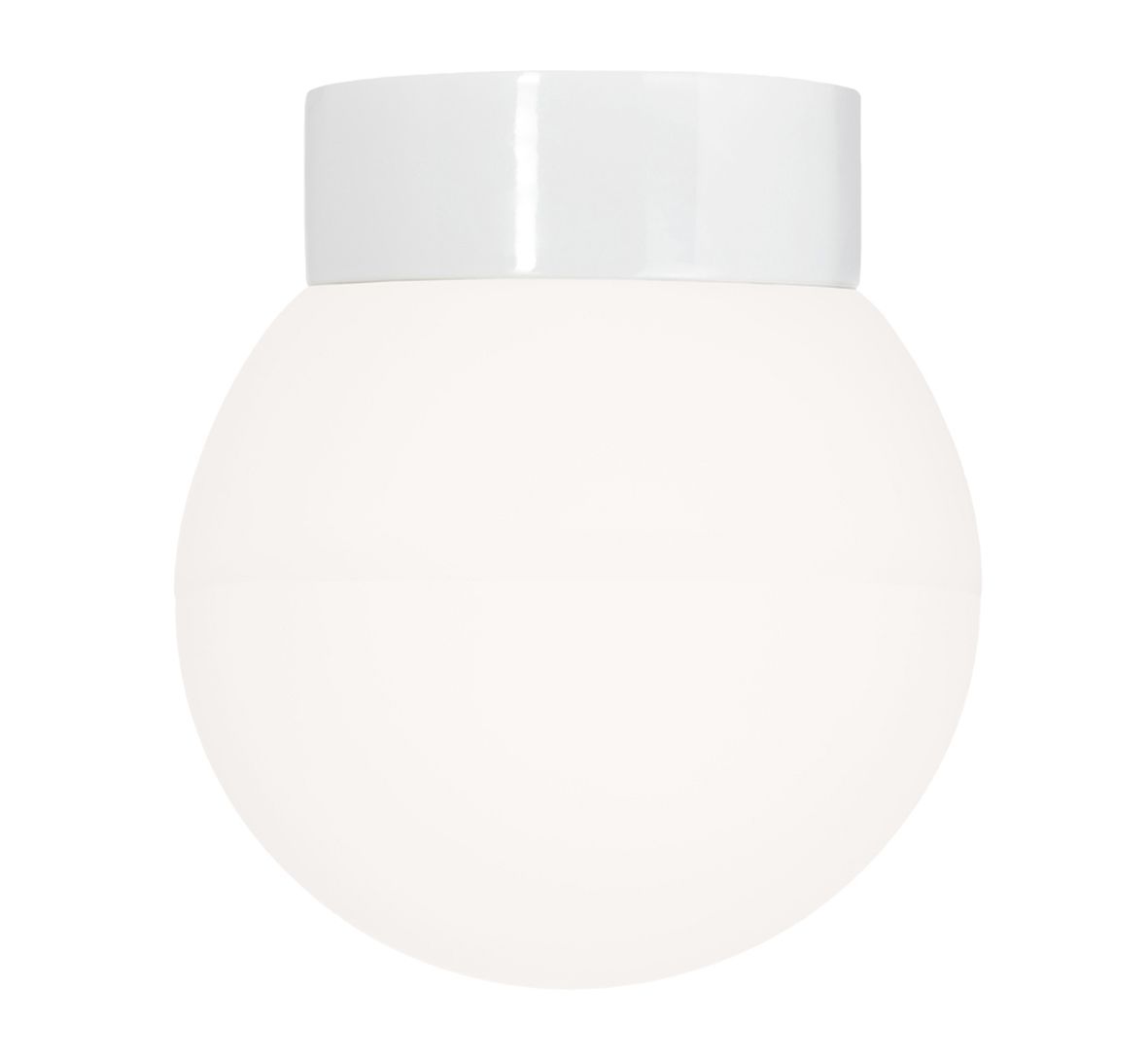 Ifö CLASSIC GLOBE Takarmatur  vit, LED