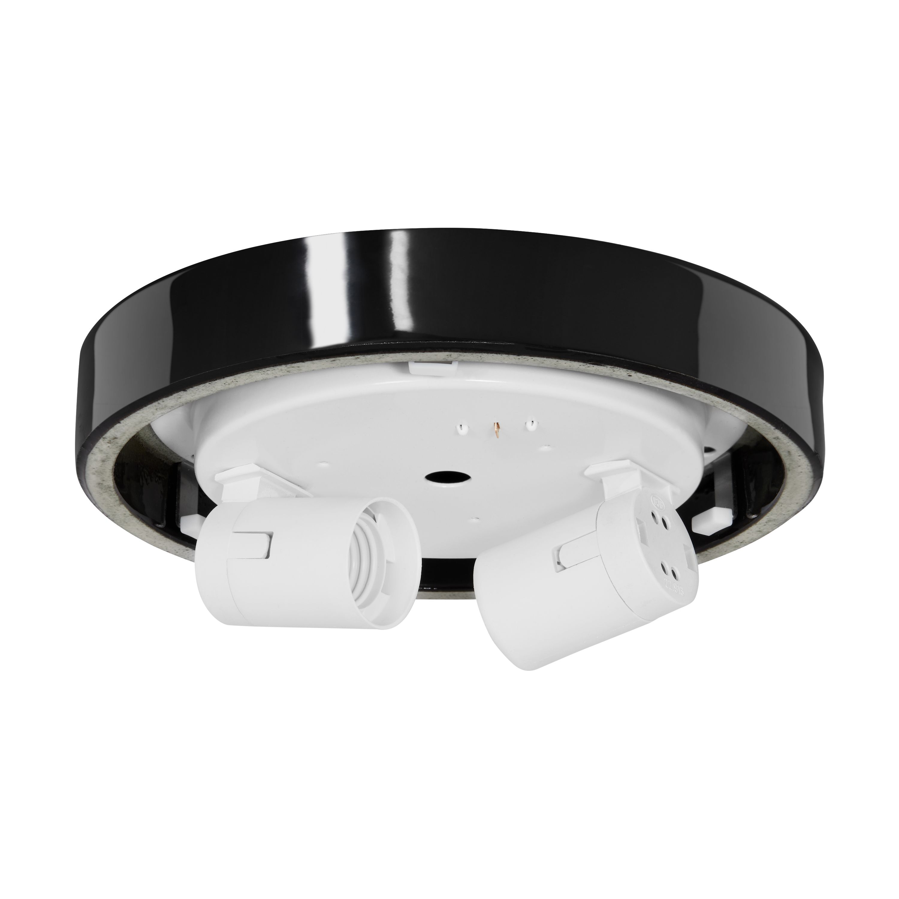 Ifö Electric 55831-000-16 Sockel 184 mm, bajonett, rak, IP44, E27 Svart