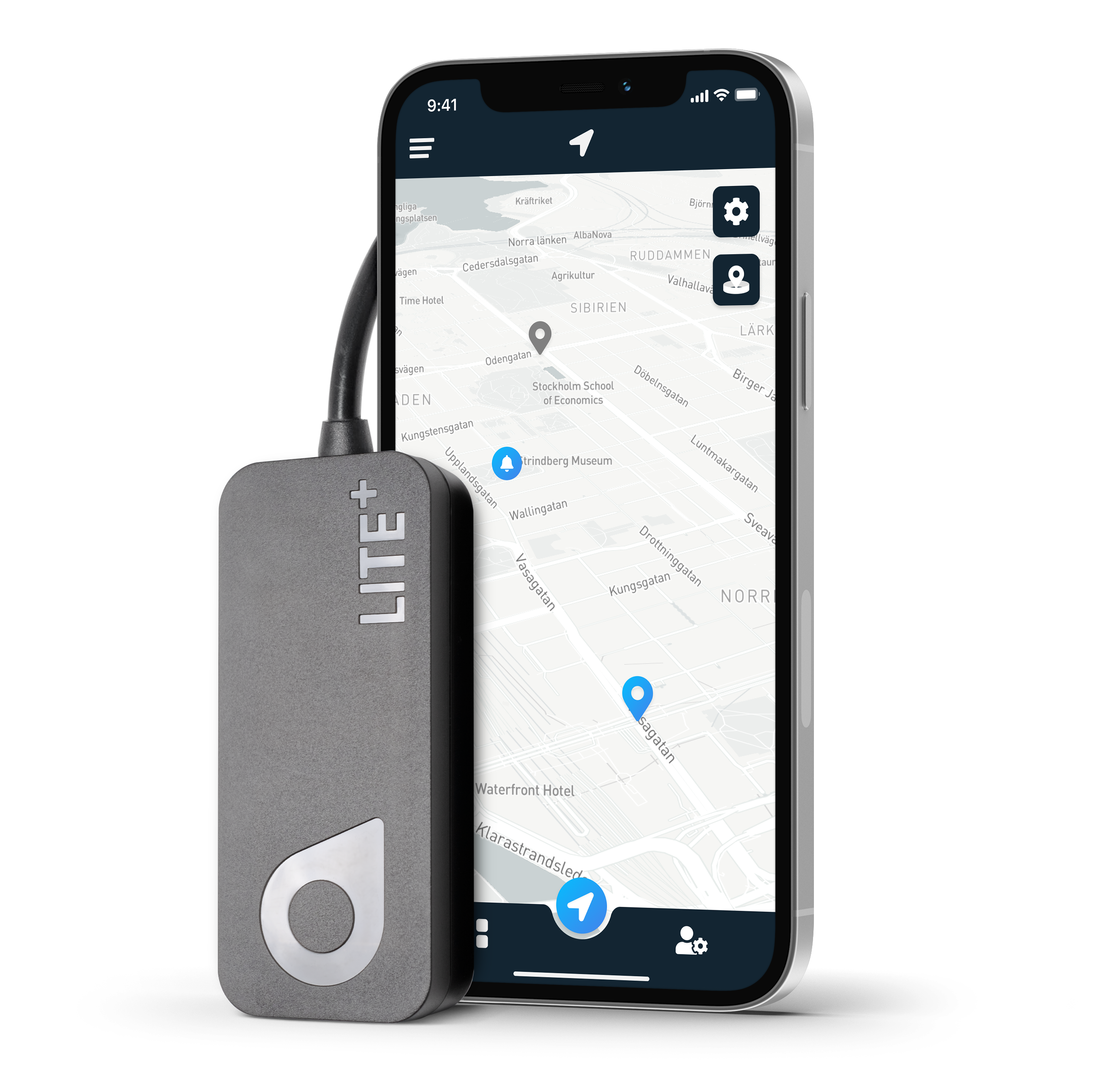 SweTrack Lite+ Gen2 A1130 GPS-spårare