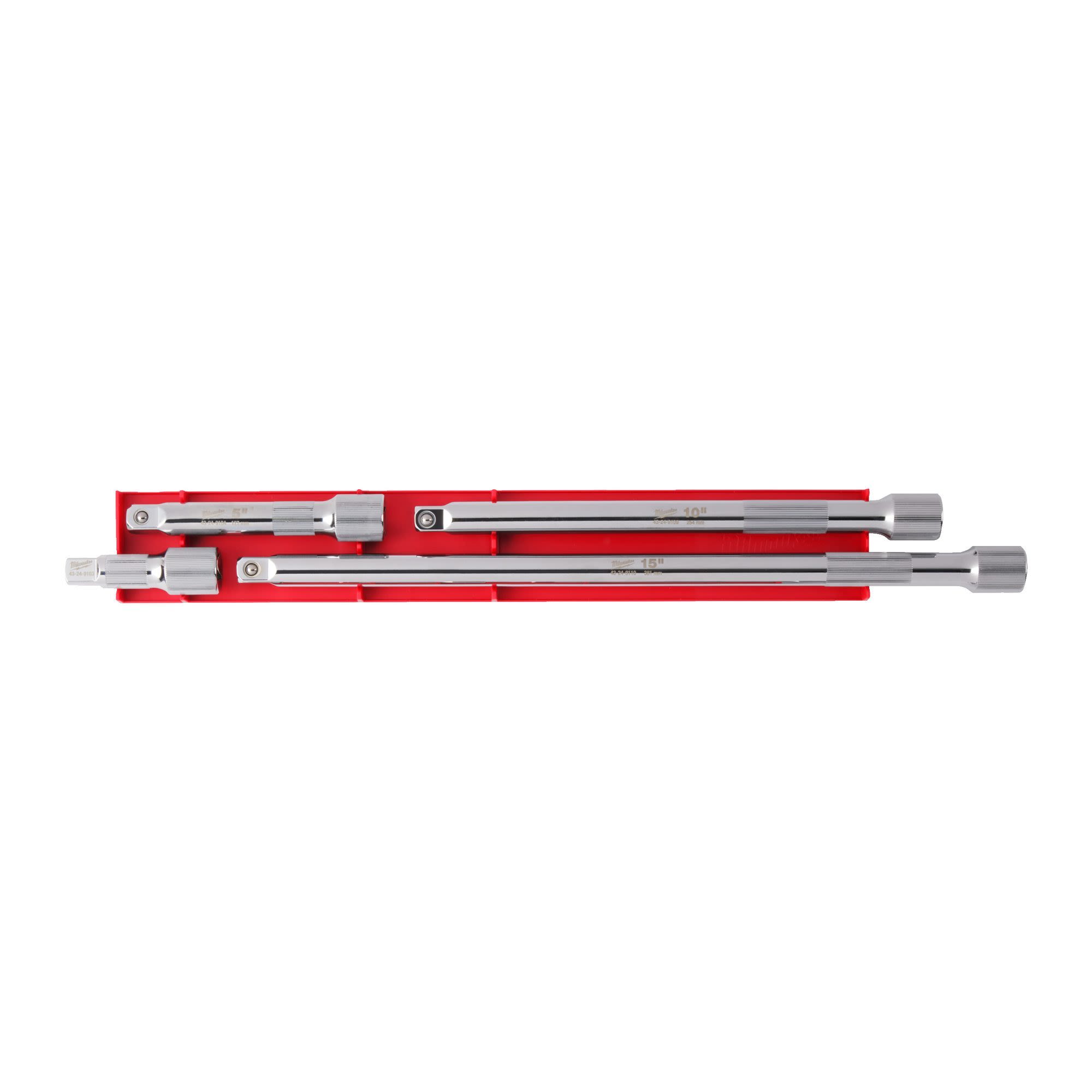 Milwaukee 4932480639 Hylsförlängningssats 4-delar 1/2