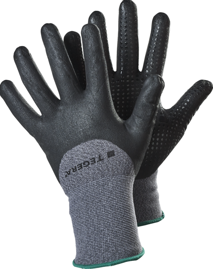 Tegera 874 Handske nitril, nylon, lycra 8