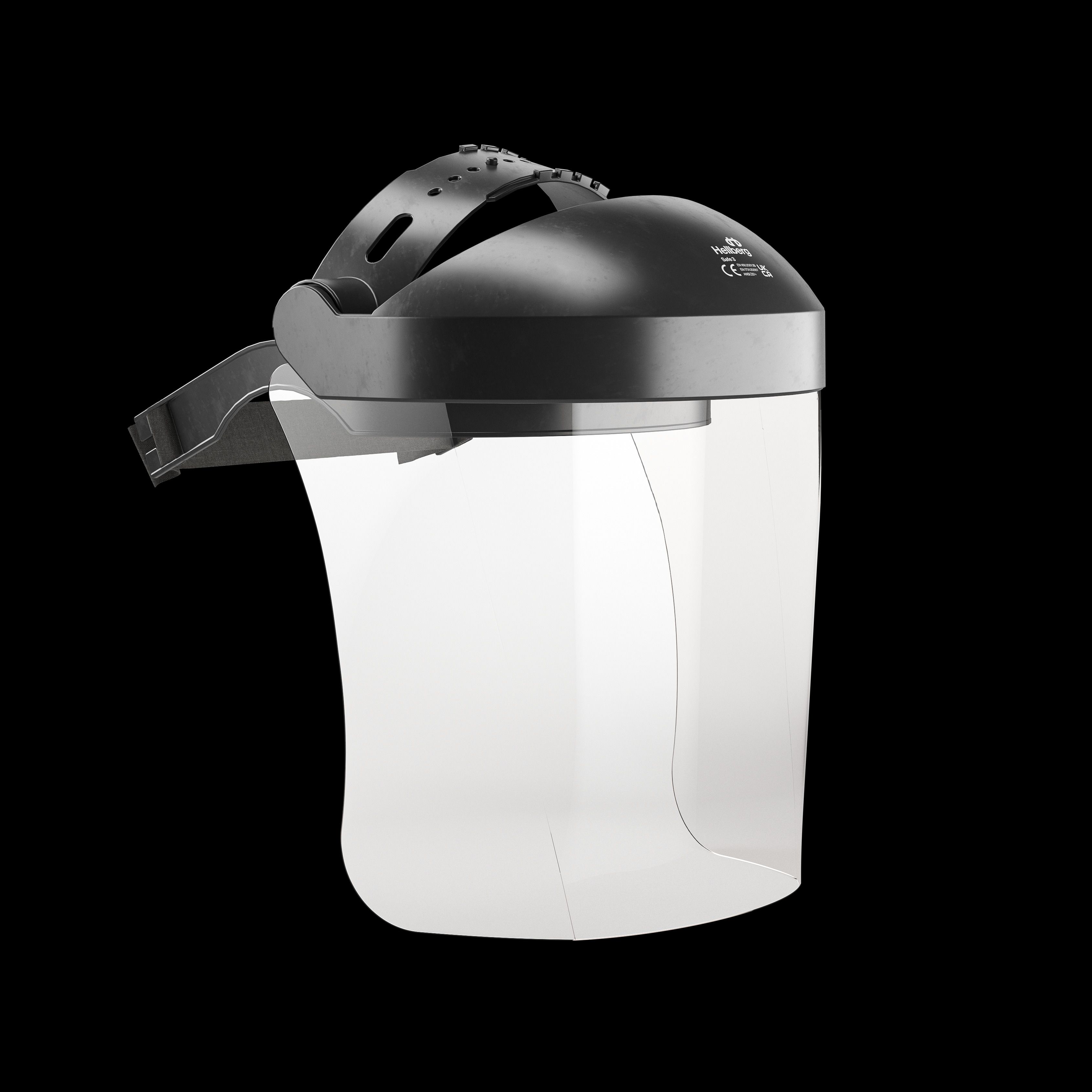 Hellberg 65100-001 Safe 3 polykarbonaattivisiiri säädettävä koko