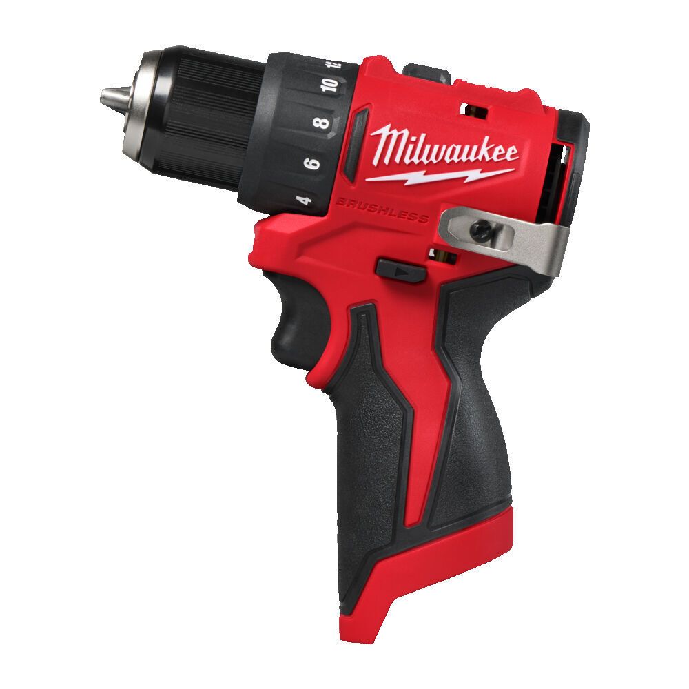 Milwaukee M12 BLDDRC-0 Borskrutrekker uten batteri og lader