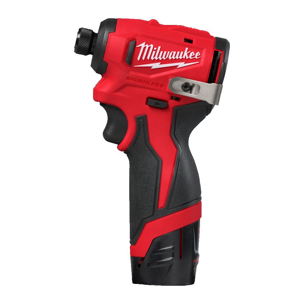 Milwaukee M12 BLIDRC-202C Slagskruvdragare med batteri och laddare