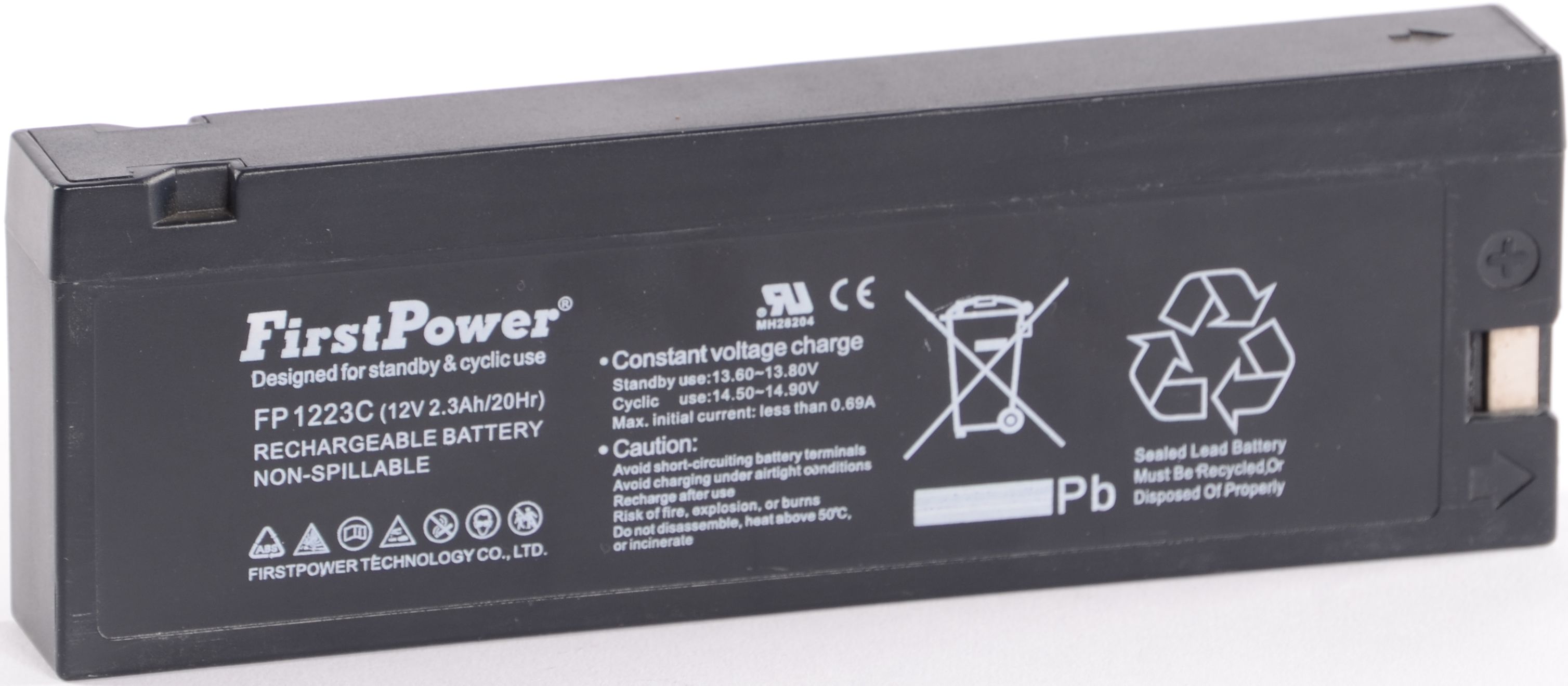 First Power 98501223 Batteri 12V 2,3 Ah