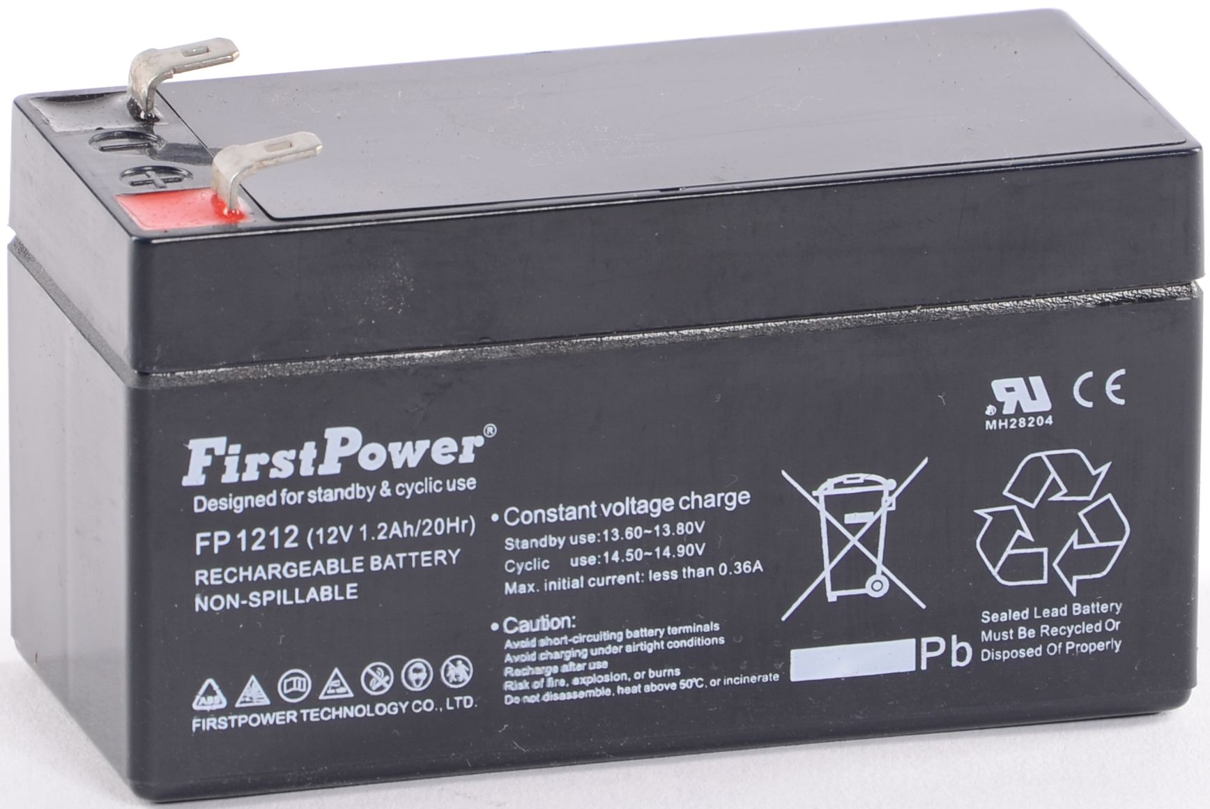First Power 98501212 Batteri 12V 1,2 Ah