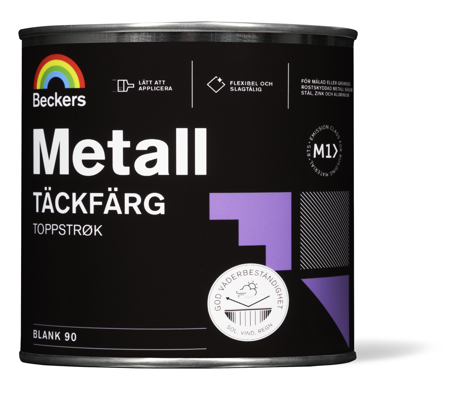 Beckers Metall Täckfärg Valfri kulör