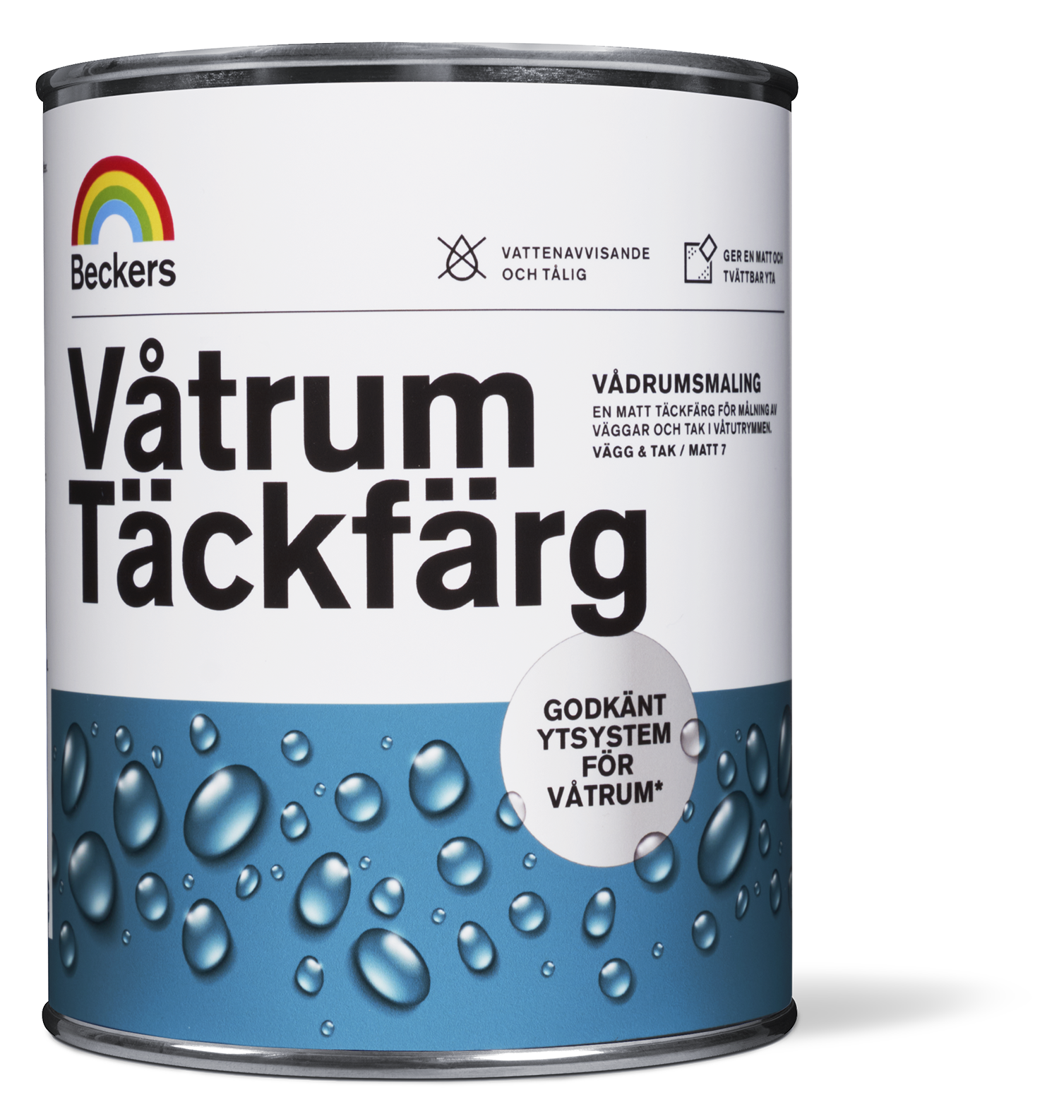 Beckers Våtrum Täckfärg matt Valfri kulör
