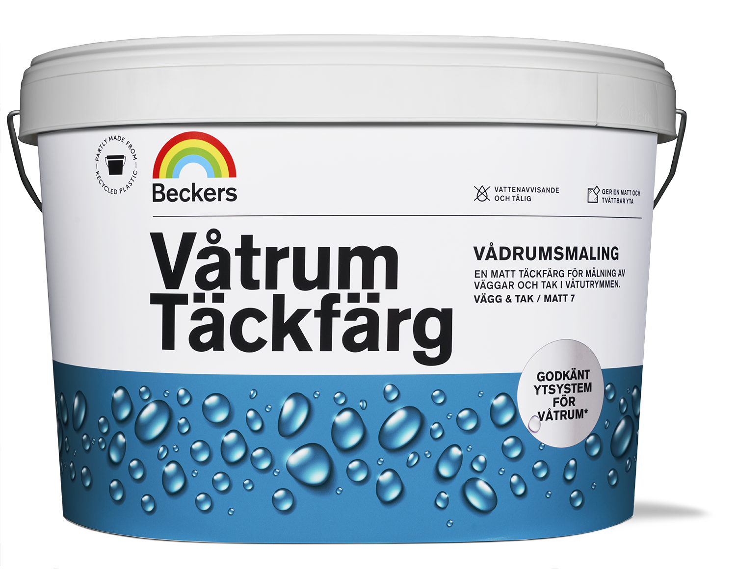 Beckers Våtrum Täckfärg matt Valfri kulör