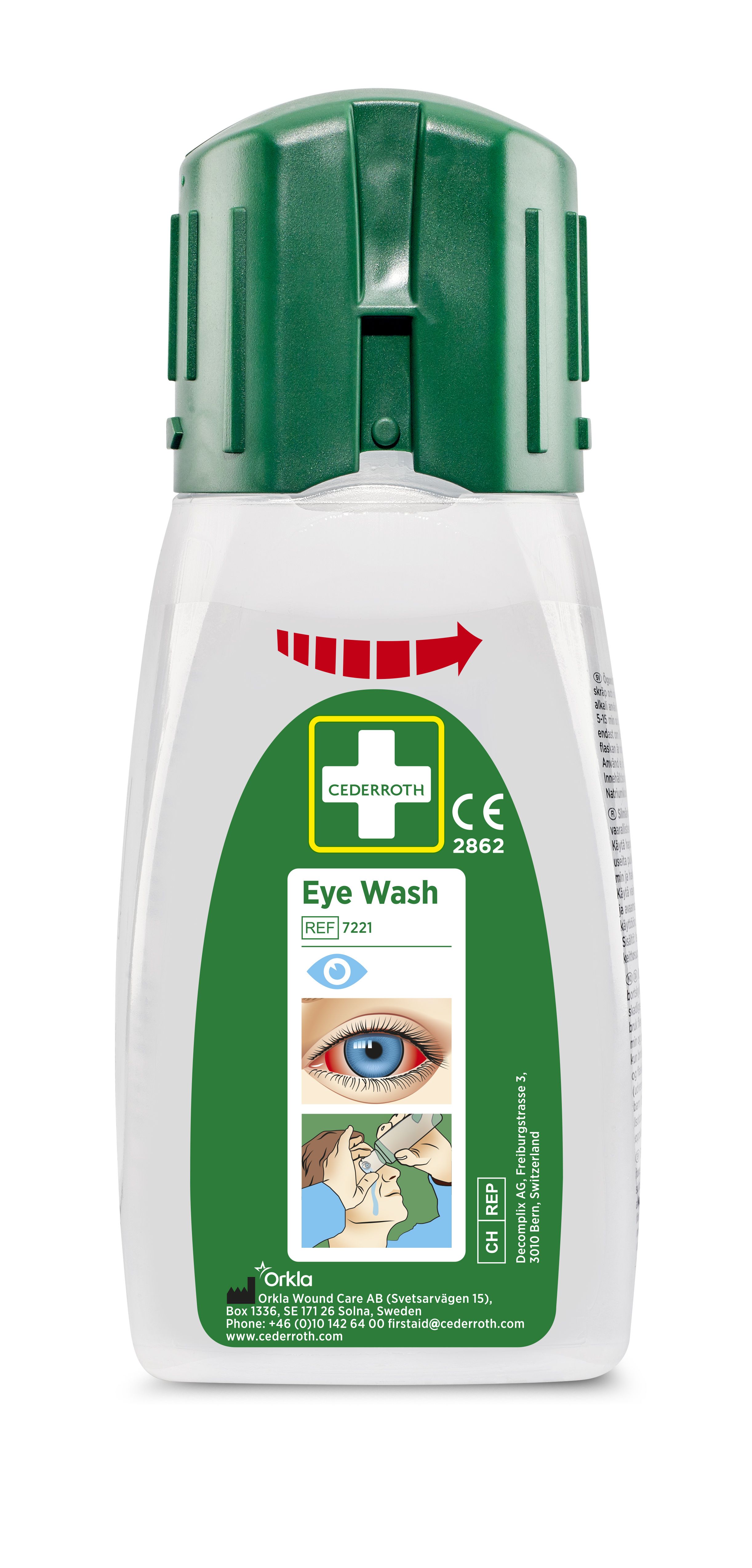 Cederroth 7221 Ögondusch 235ml