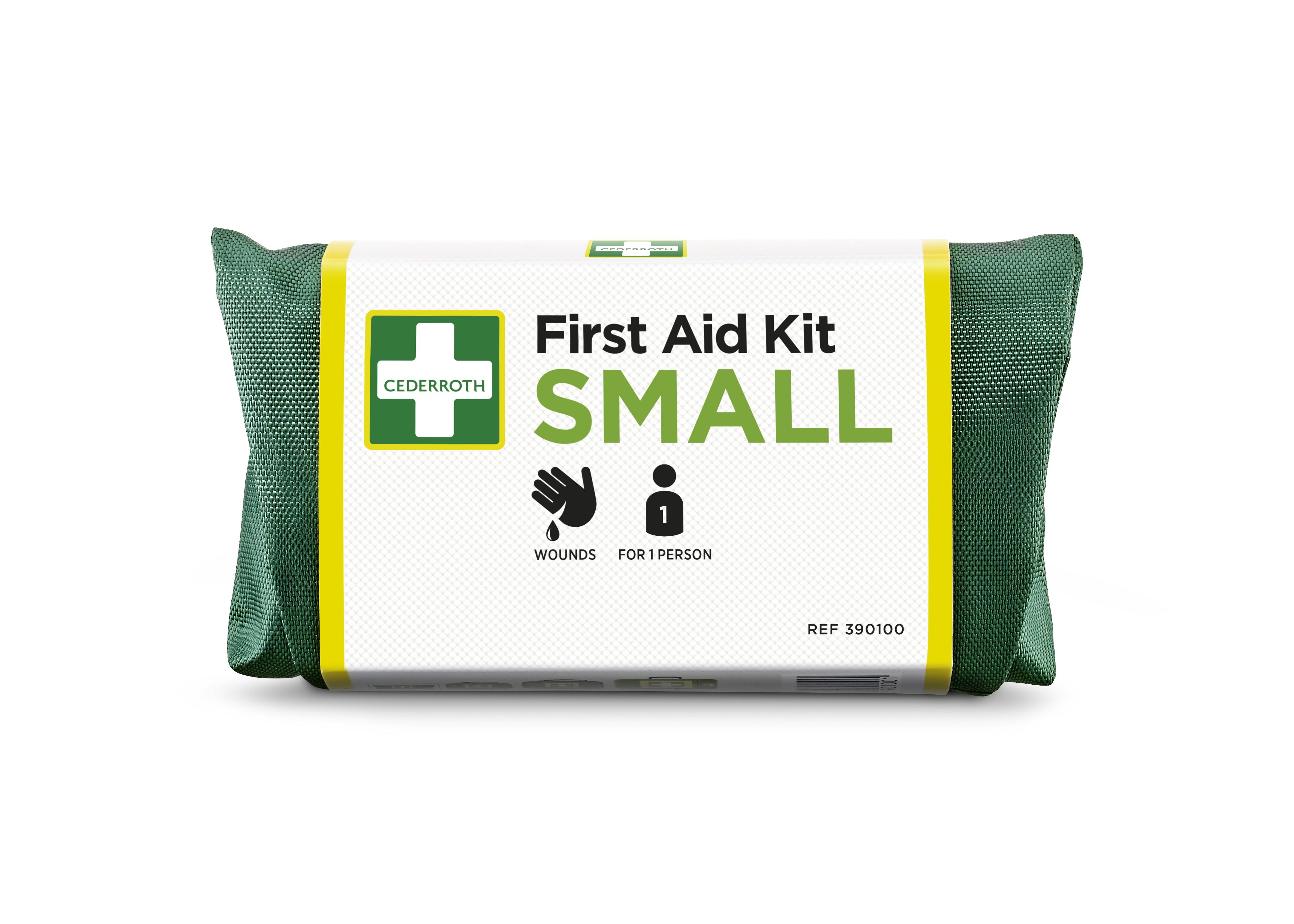 Cederroth First Aid Kit Small Førstehjelpsveske, Med innhold, 1 stk.