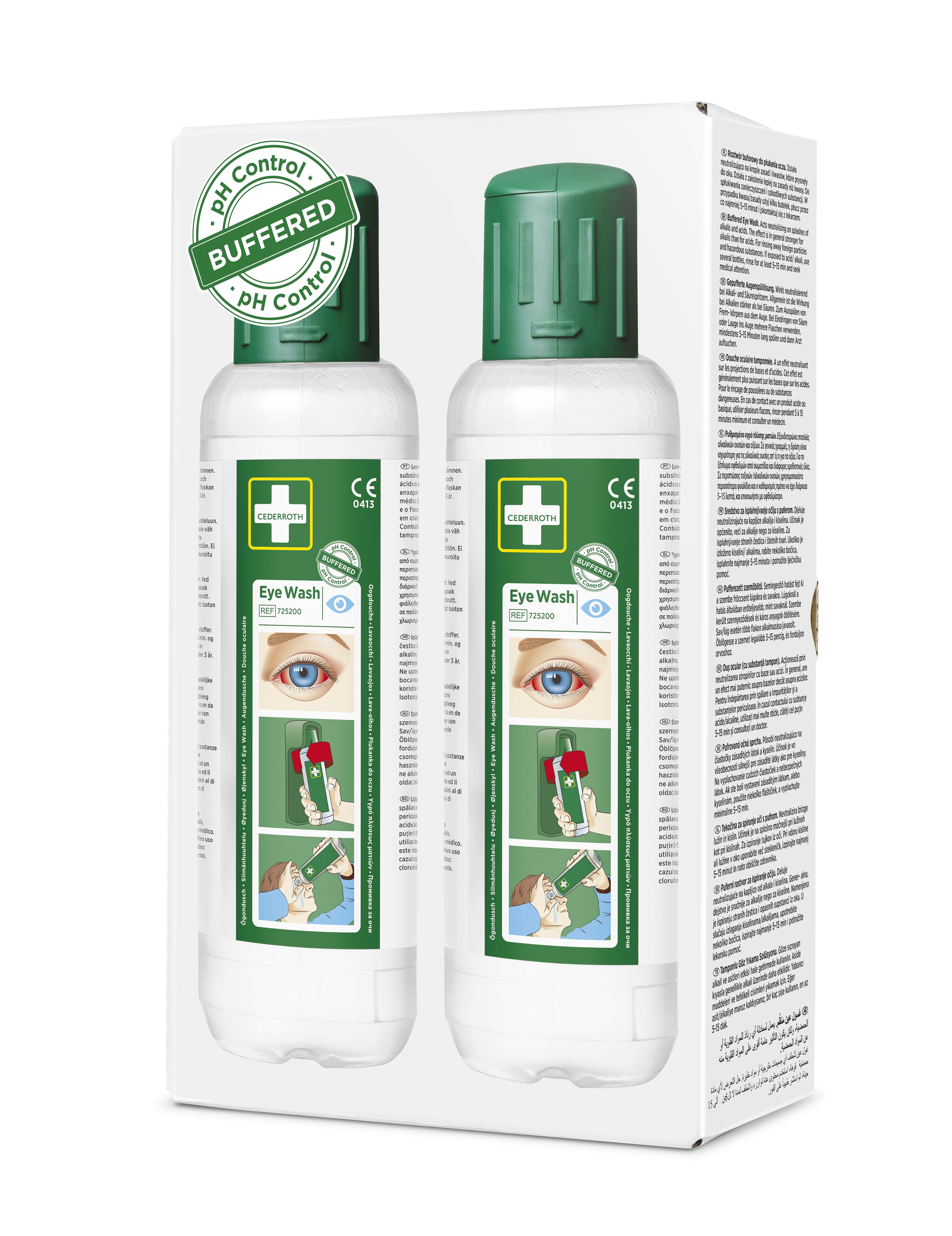 Cederroth 725200 Ögondusch 500ml 2st