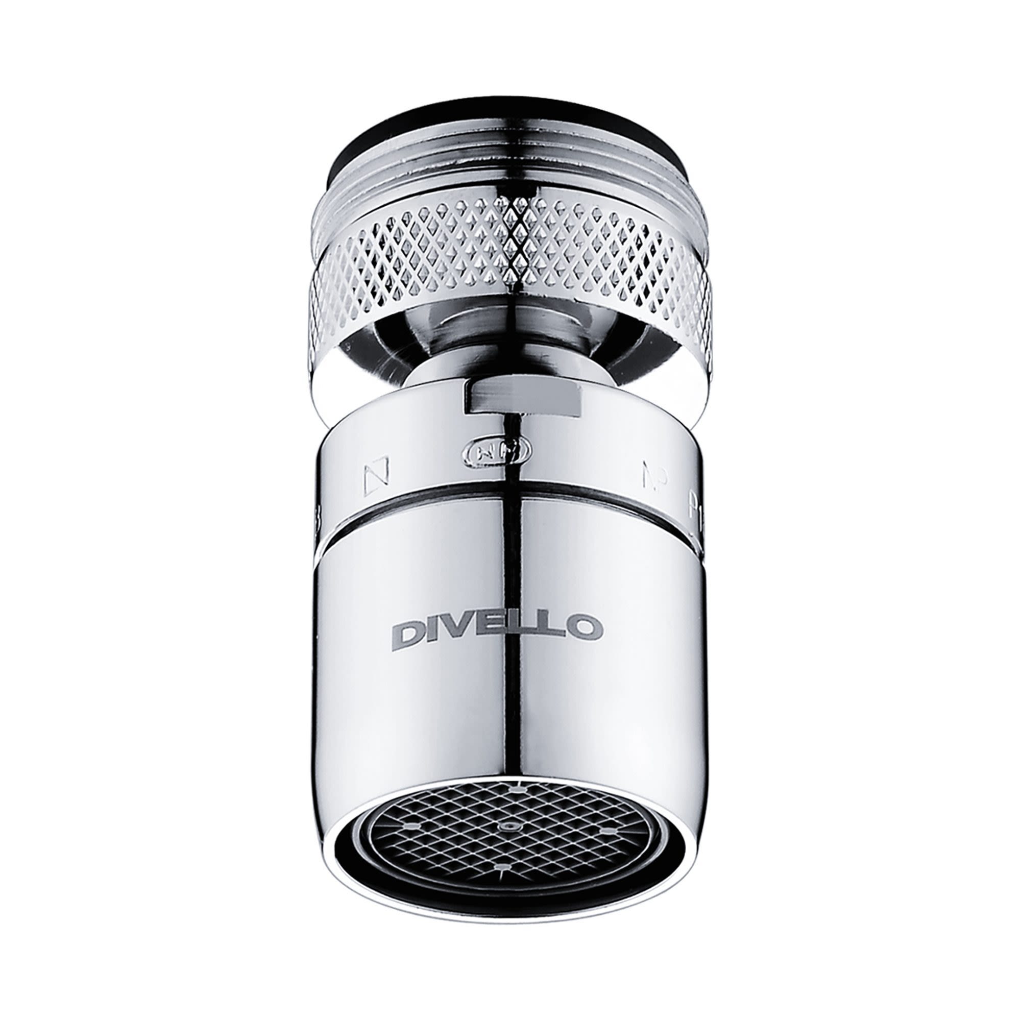 DIVELLO Focus M22+24 Strålsamlare med kulled, M22x1.0 + M24x1.0 mm