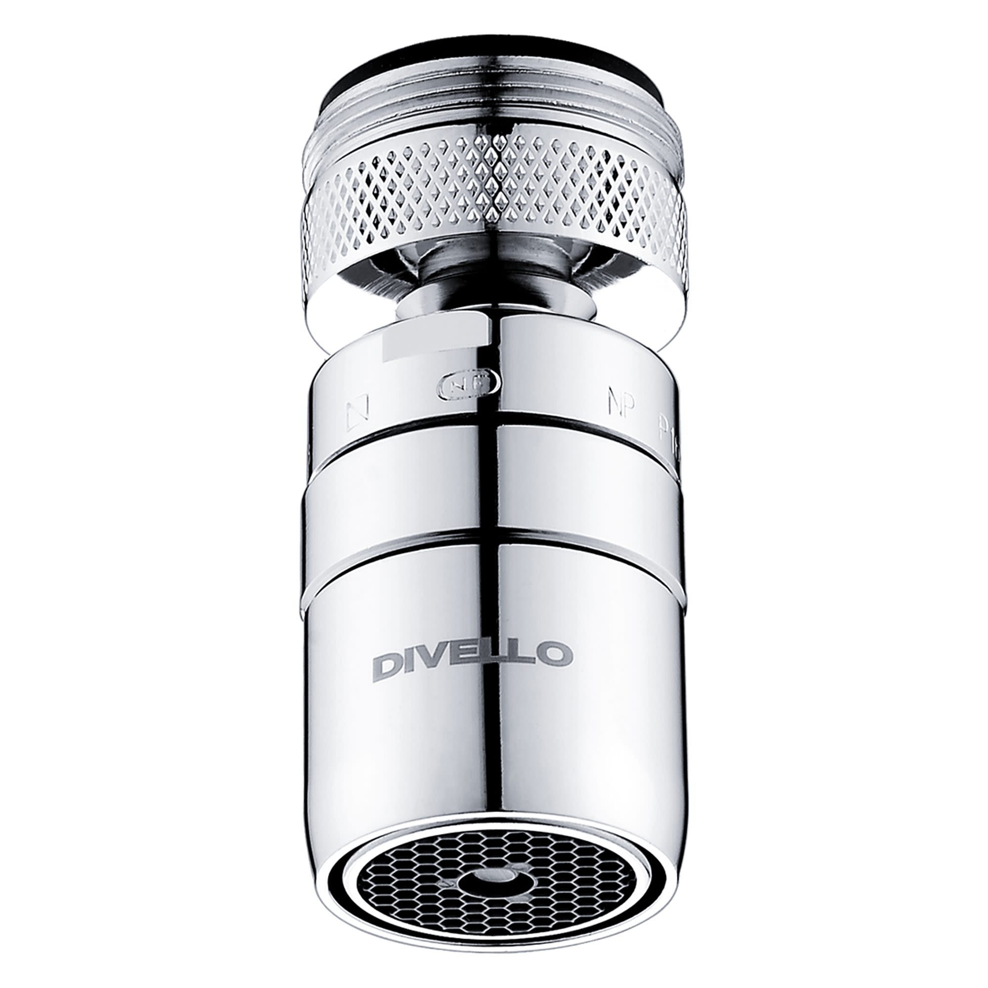 DIVELLO Profi M22+24 Strålsamlare med kulled, M22x1.0 + M24x1.0 mm