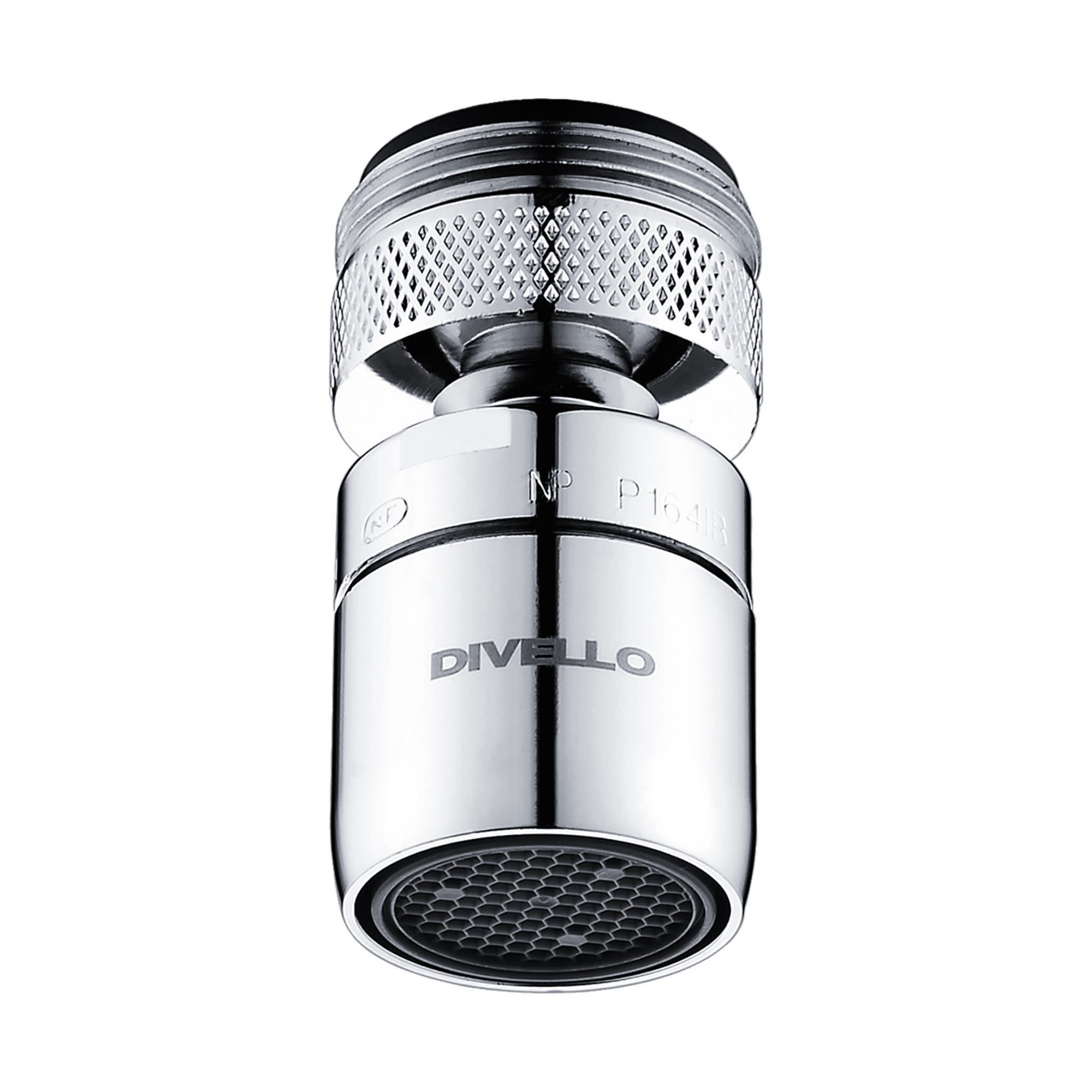 DIVELLO Basic M22+24 Luftblander med kugleled, M22x1.0 + M24x1.0 mm